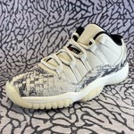 Jordan Pre-owned Air Jordan 11 Retro Low Snake Light Bone GS