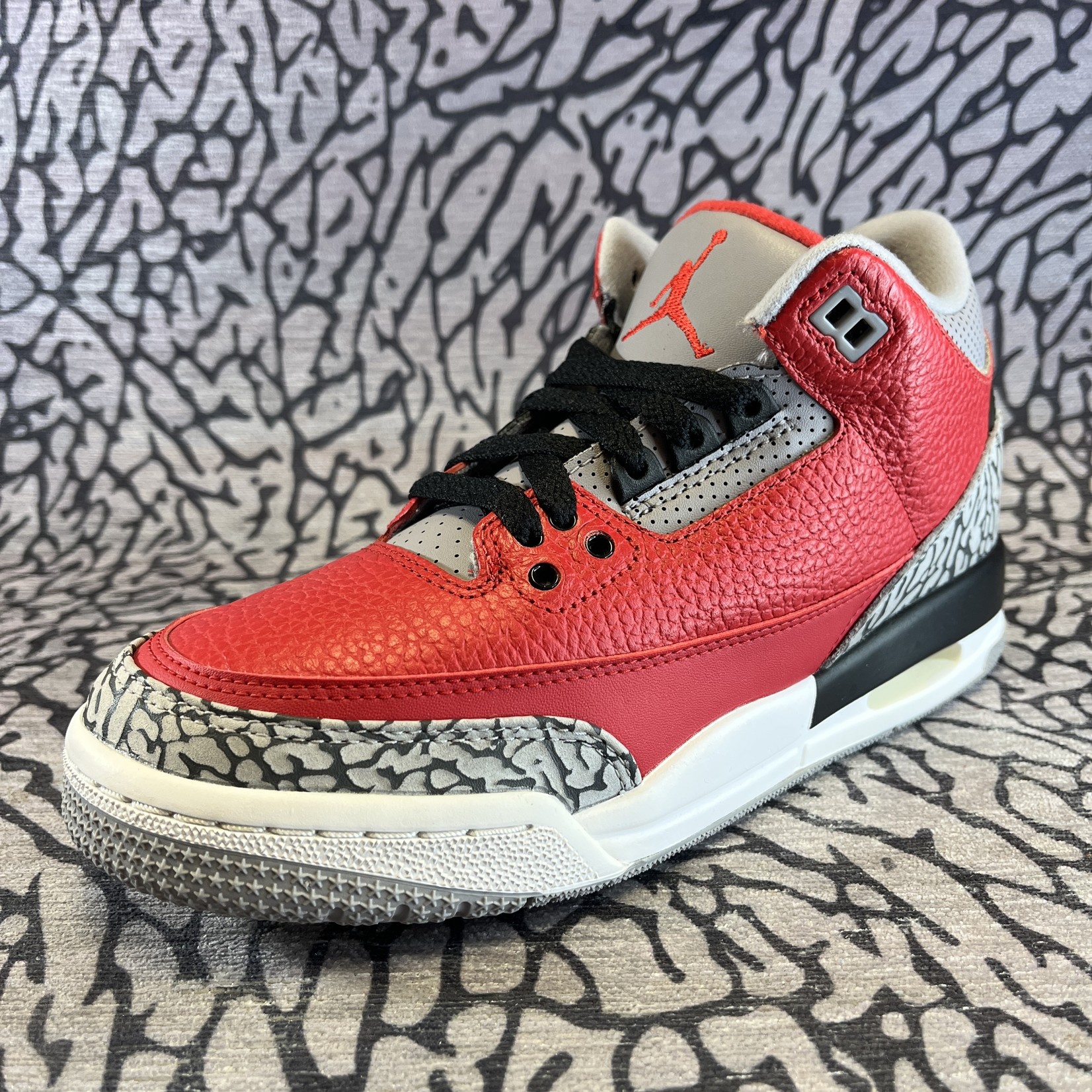 Jordan Pre-owned Air Jordan 3 Retro SE Fire Red GS