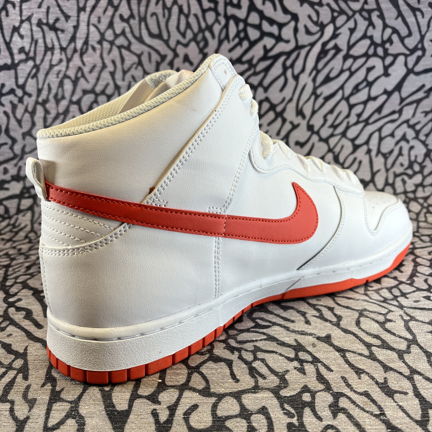 Nike Nike Dunk High White Picante Red