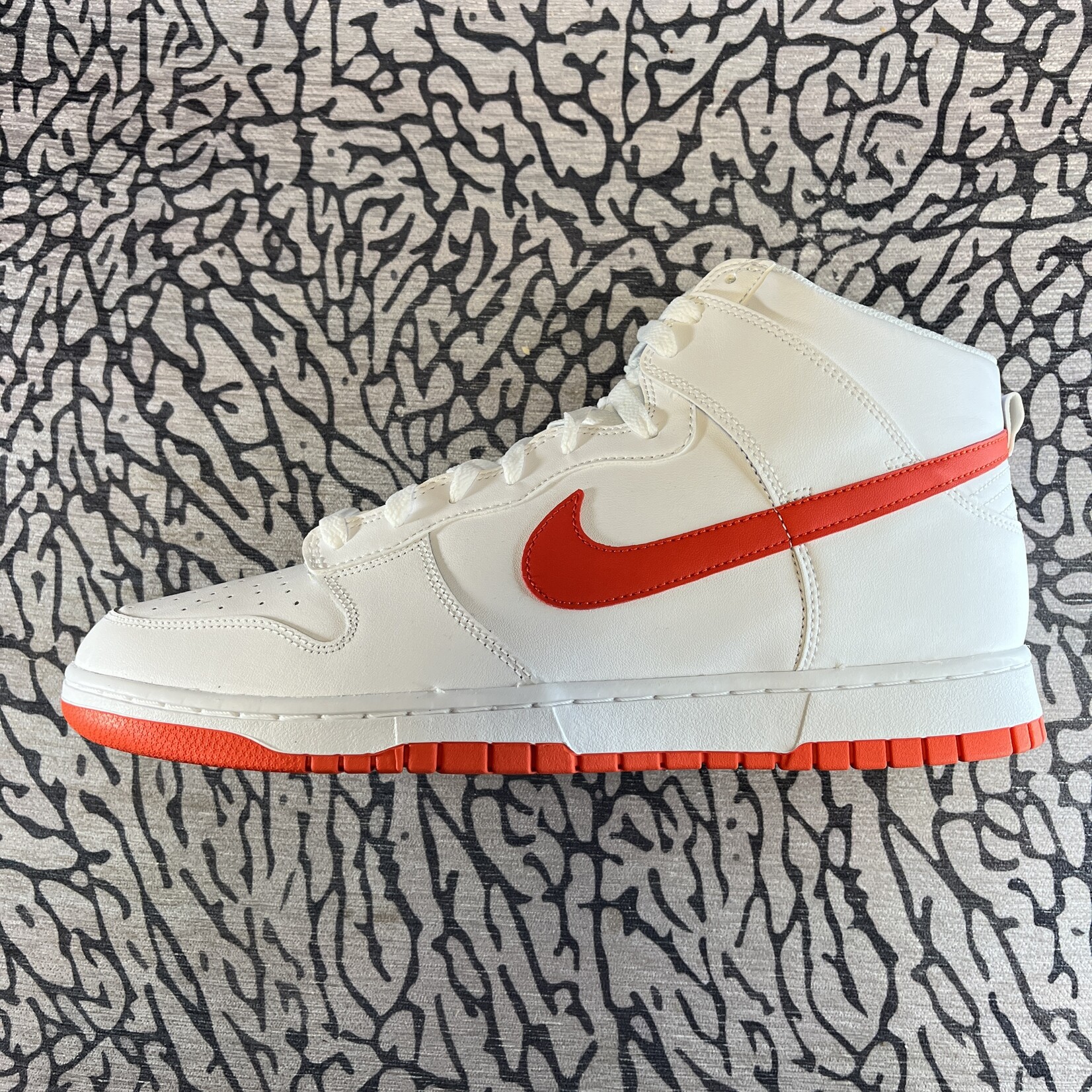 Nike Nike Dunk High White Picante Red