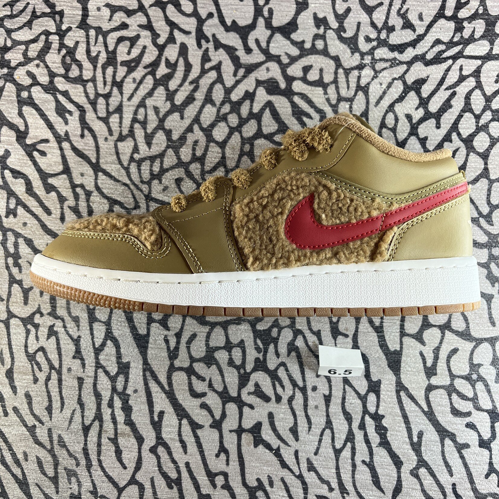 Jordan Pre-owned Air Jordan 1 Low Utility Teddy Bear GS