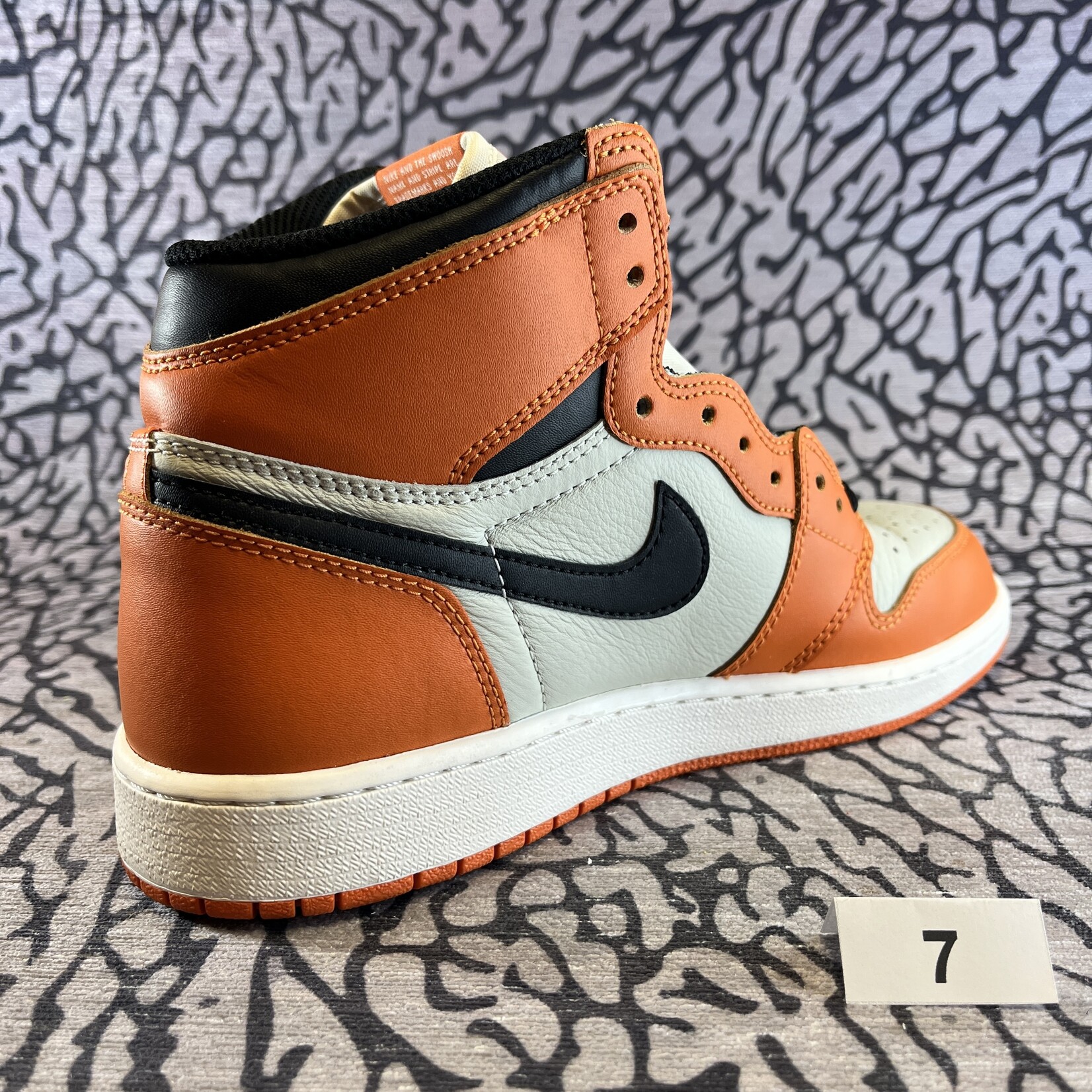 Jordan Pre-owned Air Jordan 1 Retro High Reverse Shattered Backboard