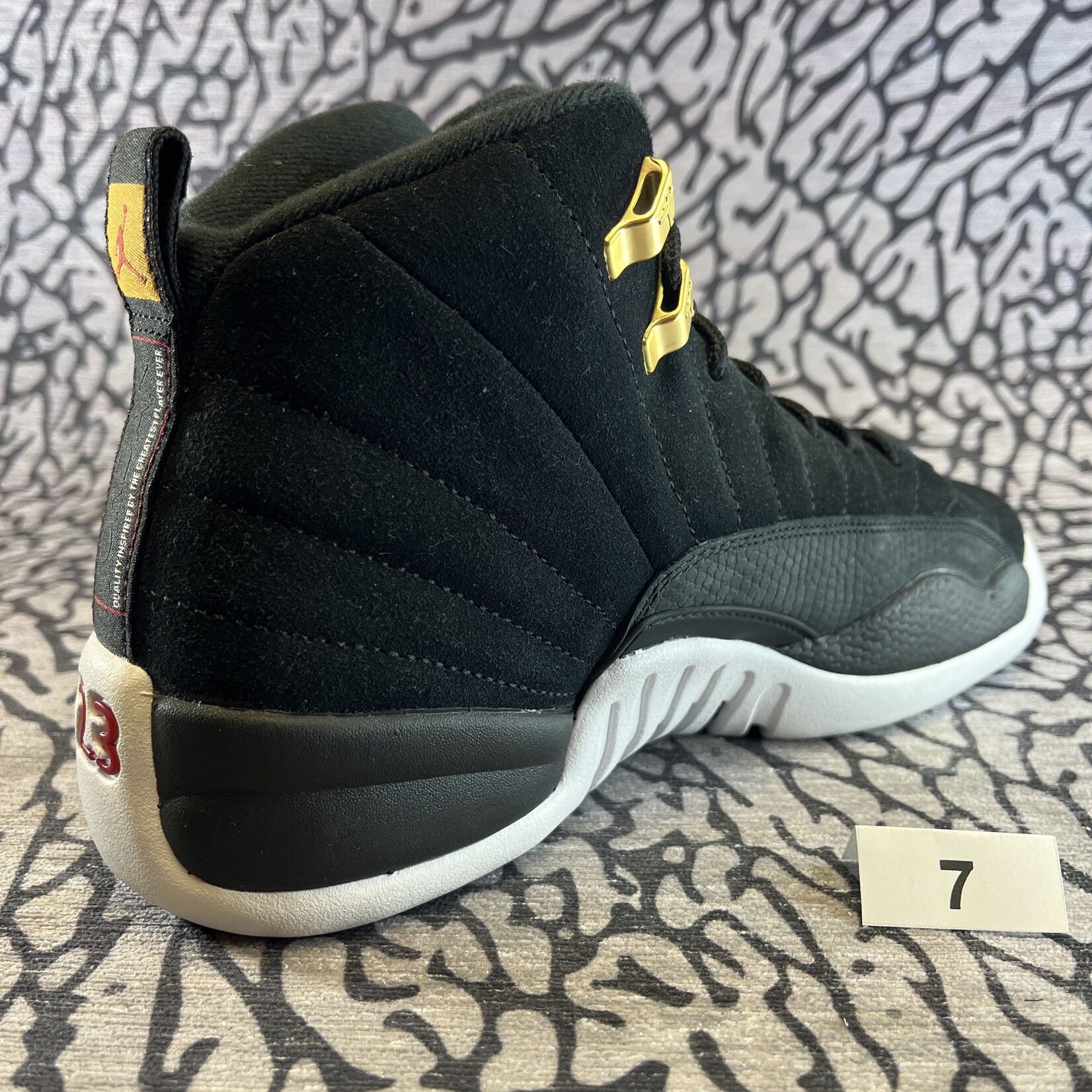 Pre-owned Air Jordan 12 Retro Reverse Taxi - Lavish Life Sneakers