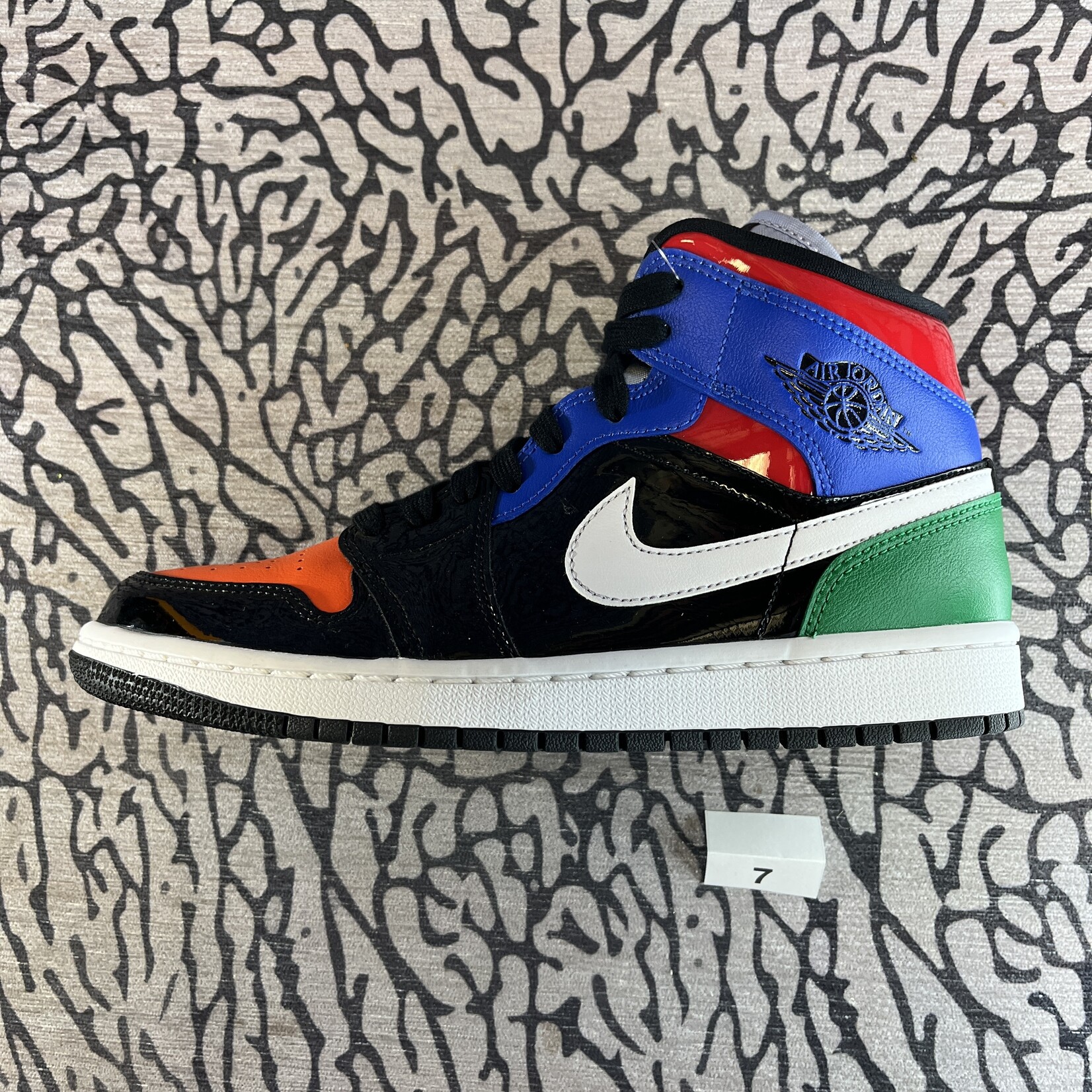 Jordan Pre-owned Air Jordan 1 Mid Multi Patent W