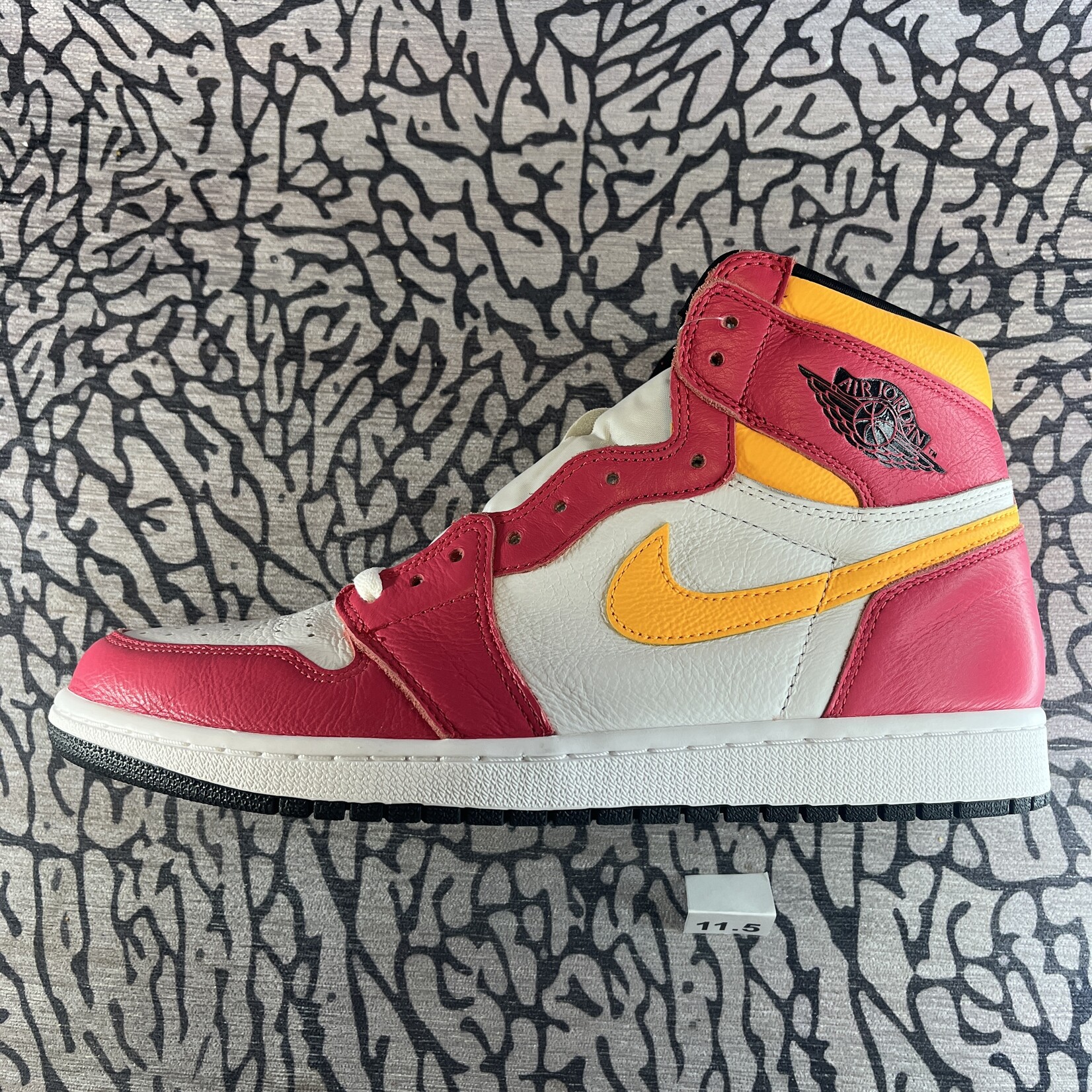 Jordan Pre-owned Air Jordan 1 Retro High OG Light Fusion Red