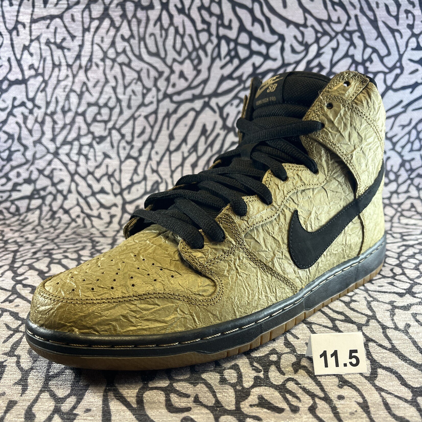 Nike SB Pre-owned Nike SB Dunk High Brown Bag