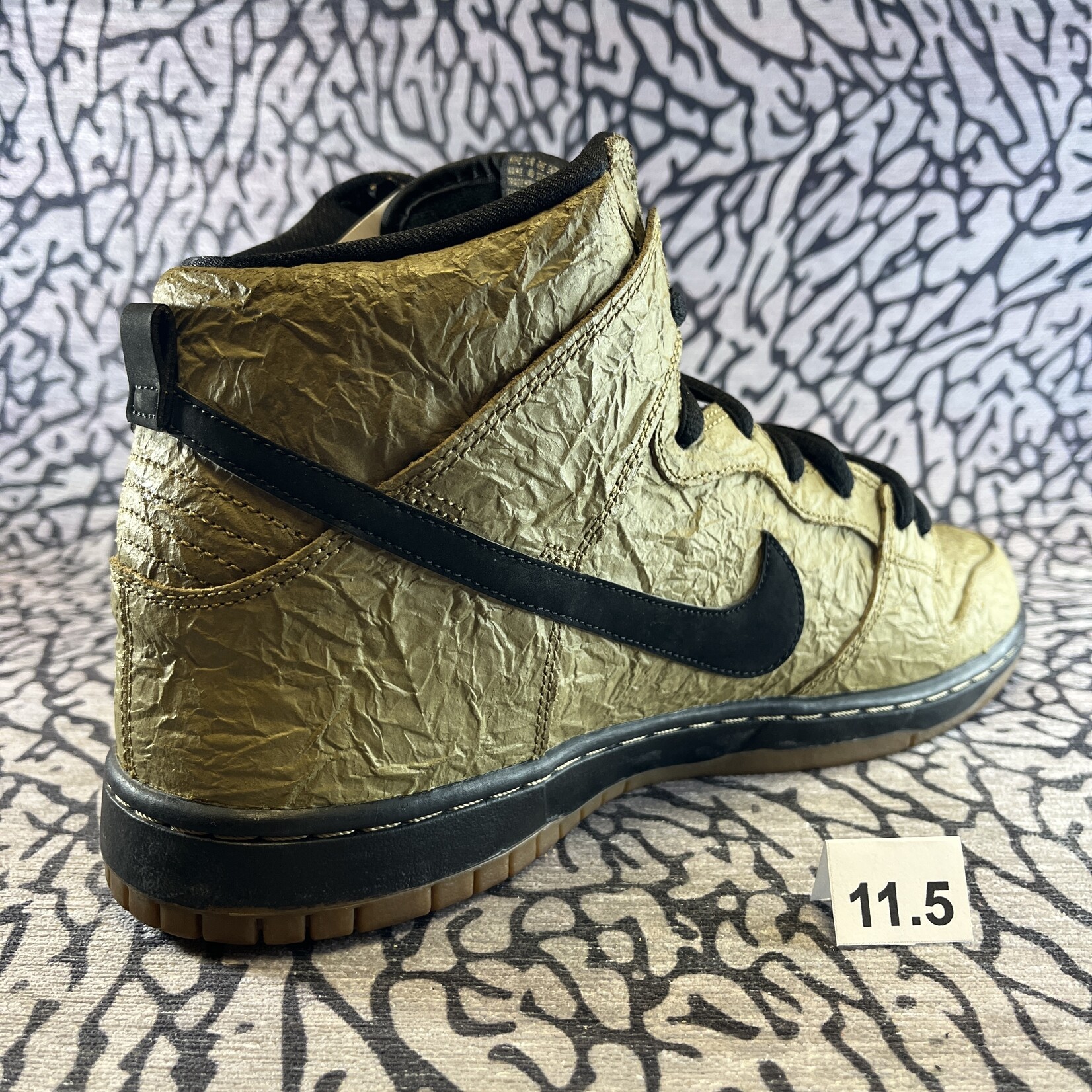 Nike SB Pre-owned Nike SB Dunk High Brown Bag