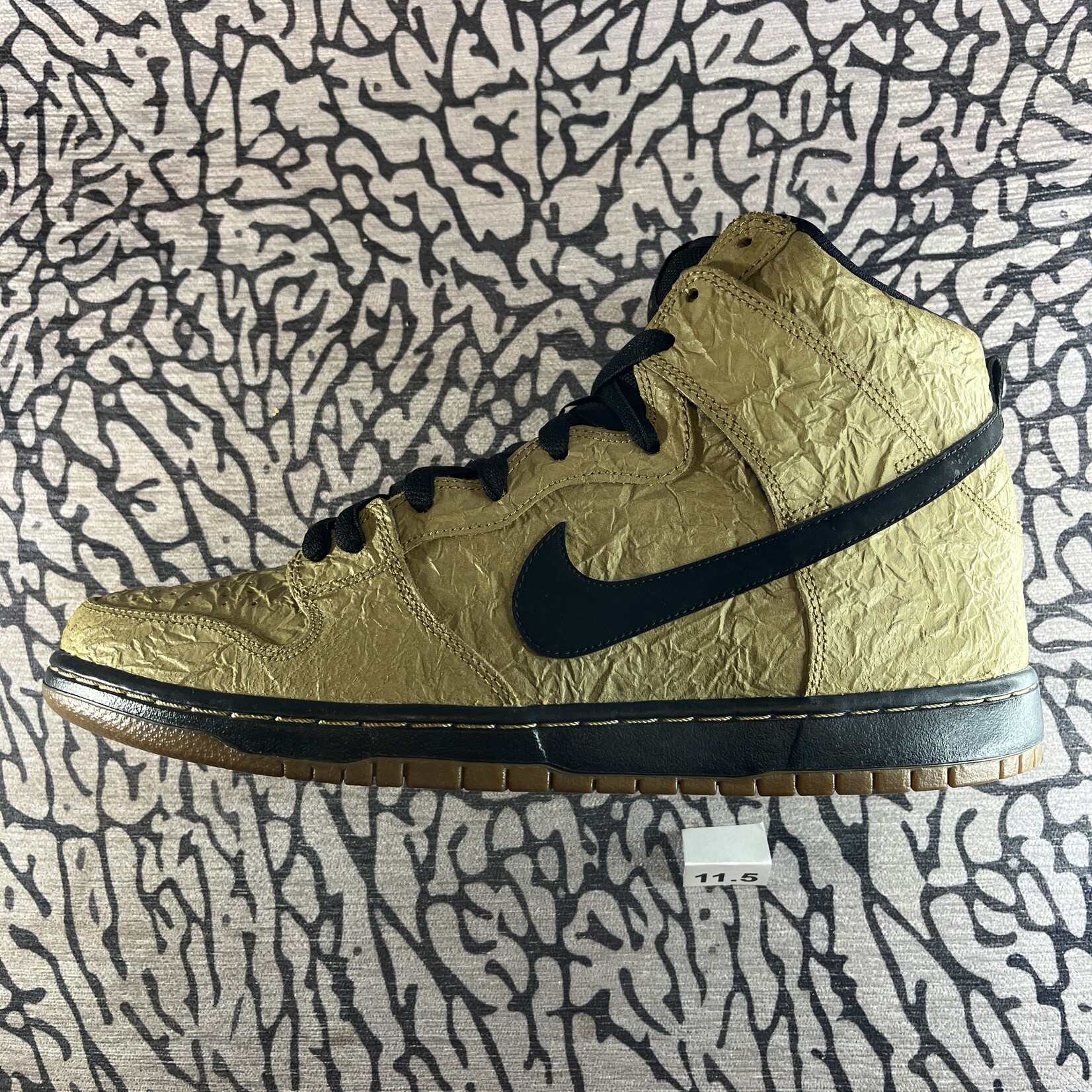 Nike SB Pre-owned Nike SB Dunk High Brown Bag