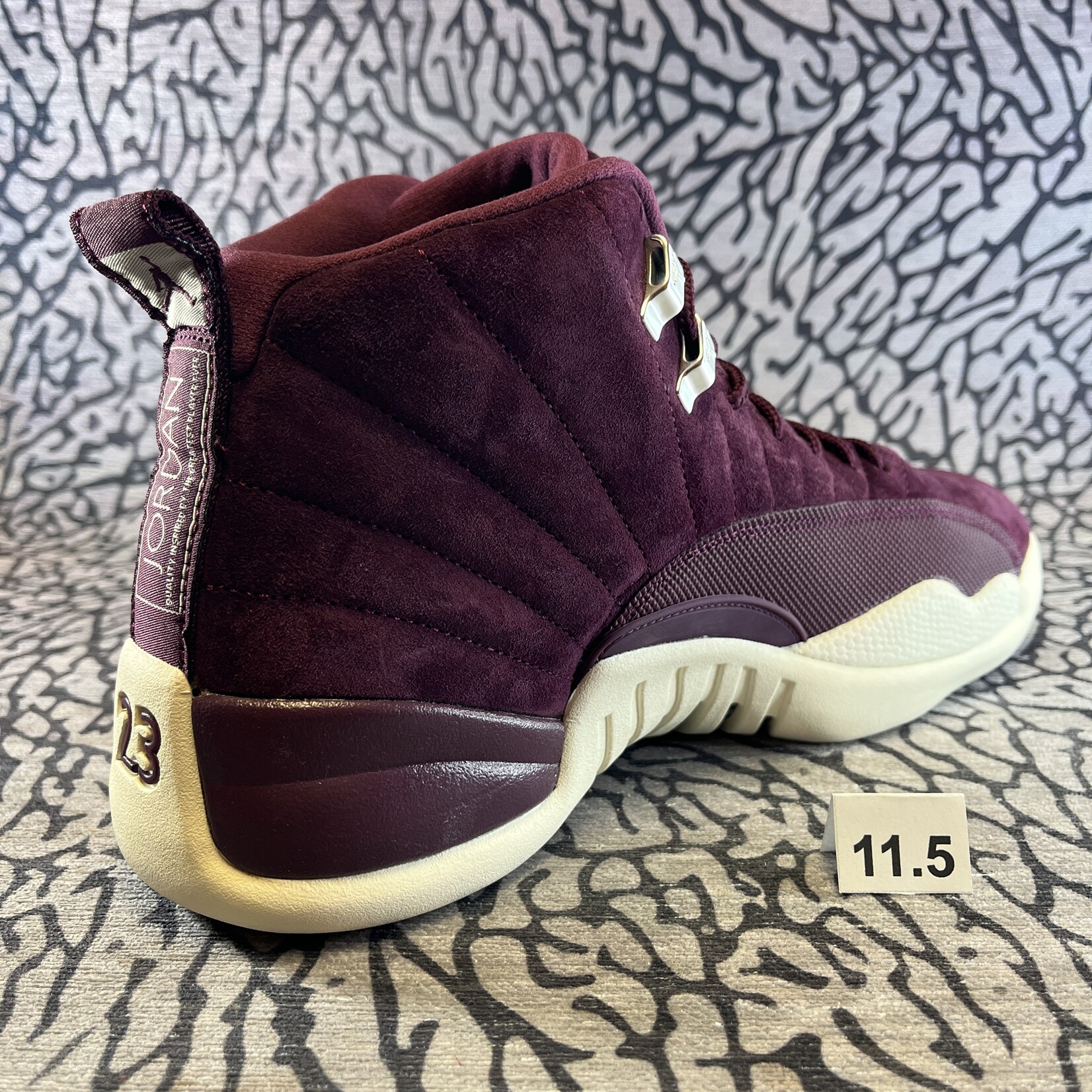 Jordan Pre-owned Air Jordan 12 Retro Bordeaux