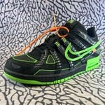 Nike Pre-owned Nike Air Rubber Dunk Off-White Green Strike