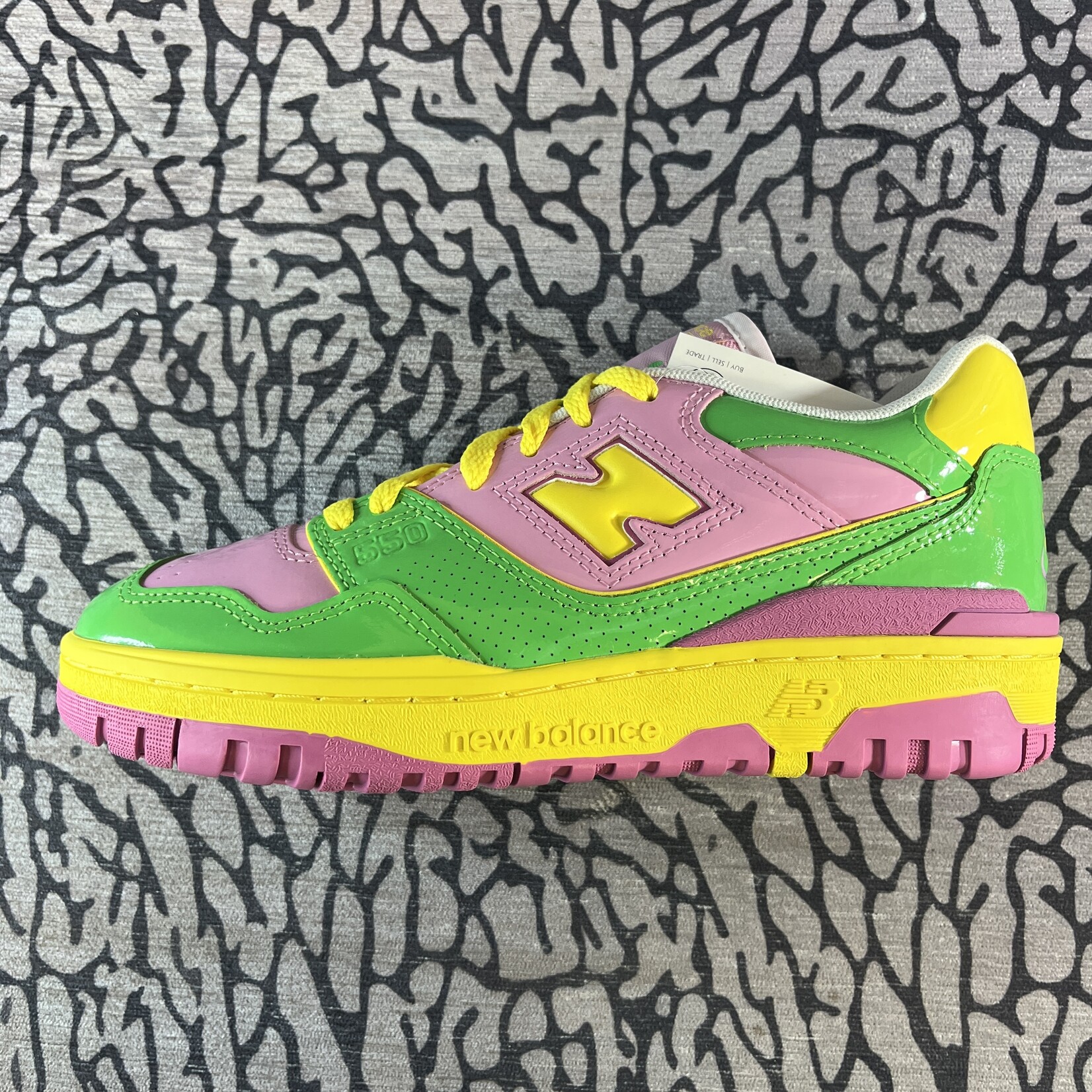 New Balance New Balance 550 Y2K Patent Leather Pack Pink Green