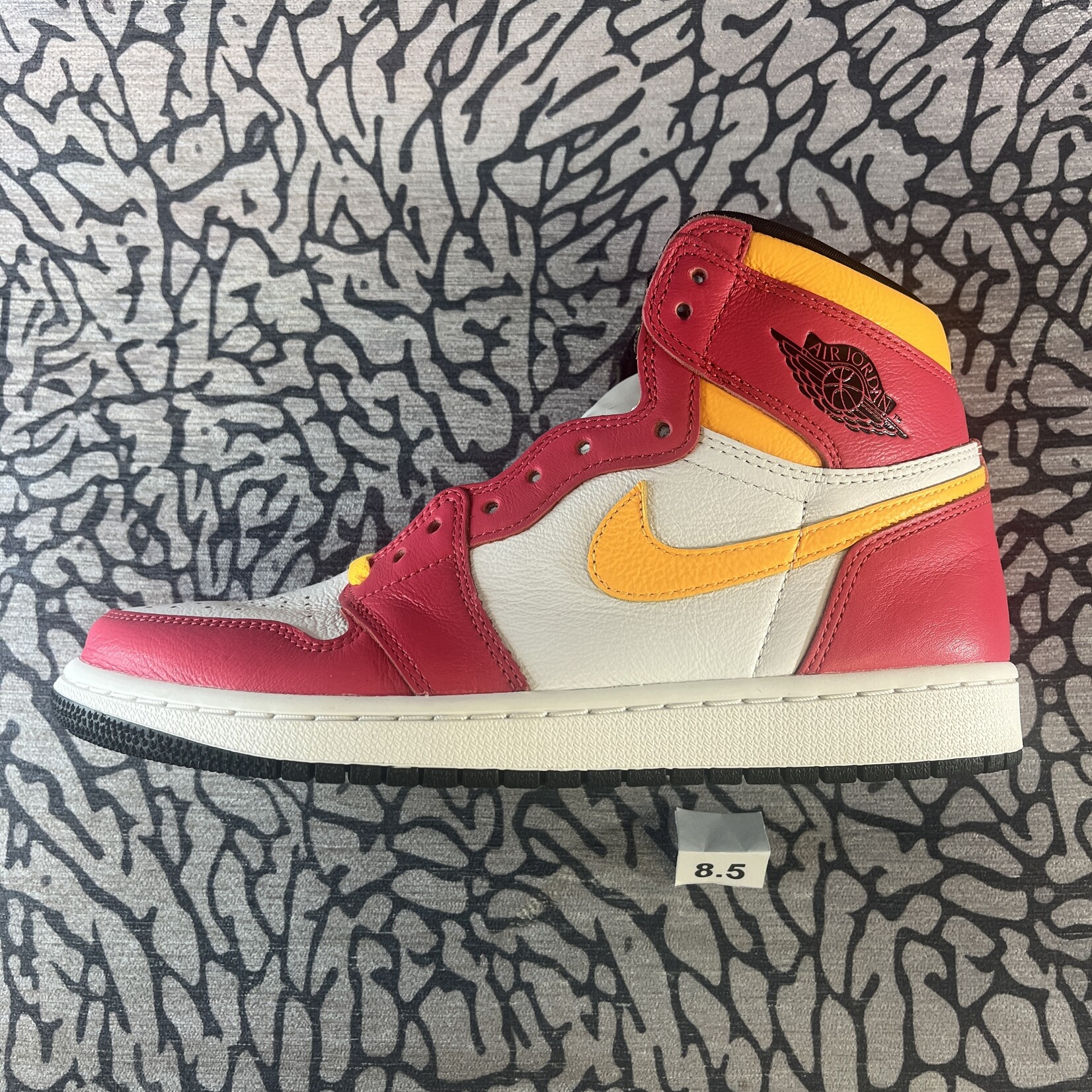 Jordan Pre-owned Air Jordan 1 Retro High OG Light Fusion Red