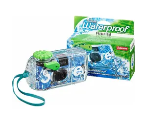 Supreme Fujifilm Waterproof Camera Blue オンライン ショッ