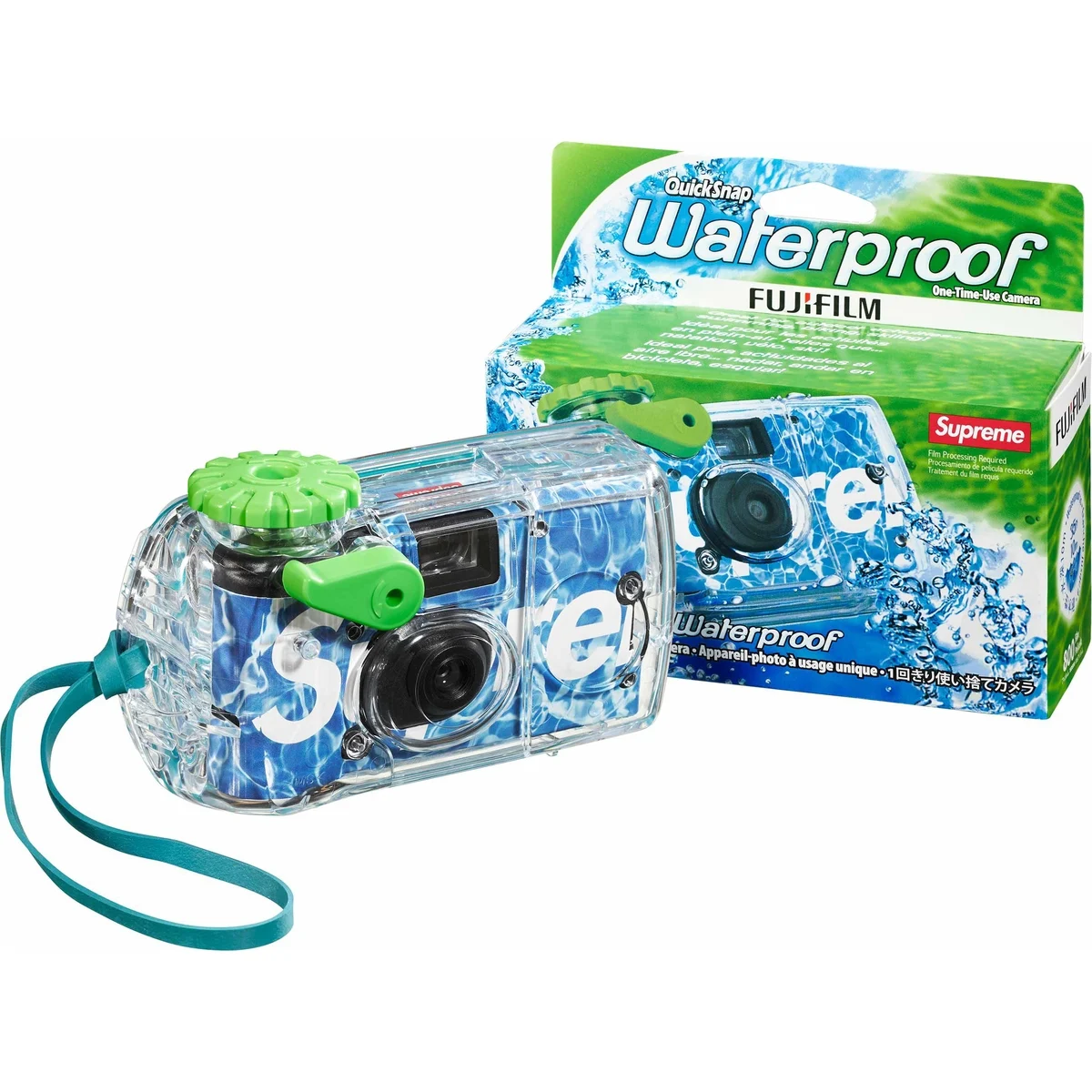 Supreme Supreme FujiFilm Waterproof Camera Blue - Lavish Life Sneakers