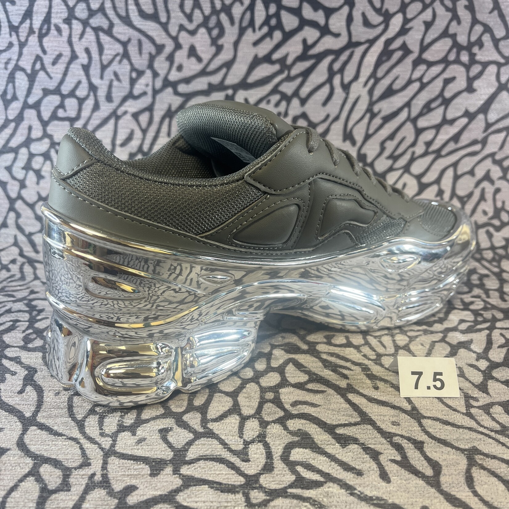 Pre-owned Adidas Ozweego Raf Simons Ash Silver Metallic