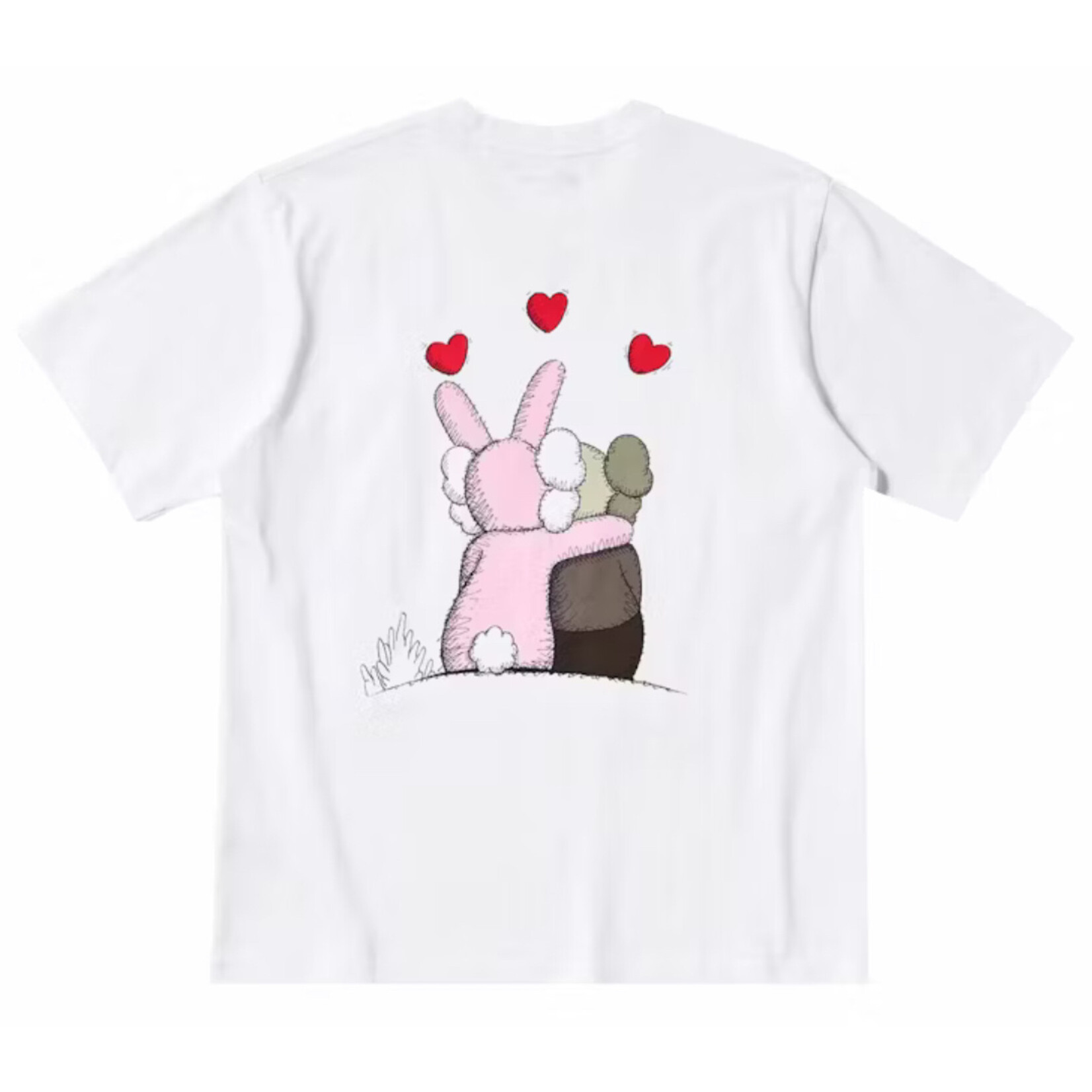 Kaws KAWS x Warhol Love Tee White