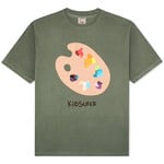 KidSuper KidSuper Paint Palette Tee Olive