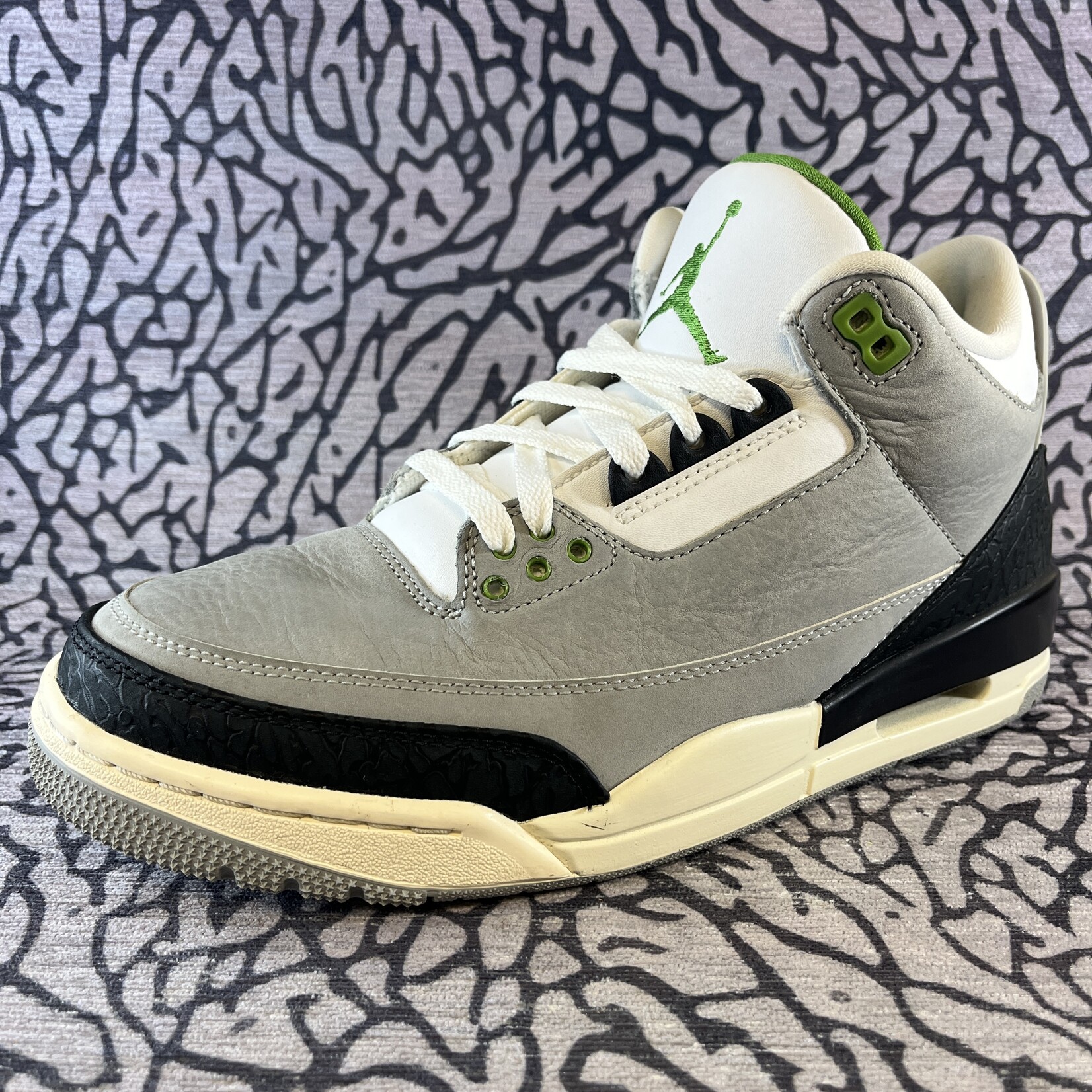 Jordan Pre-owned Air Jordan 3 Retro Chlorophyll