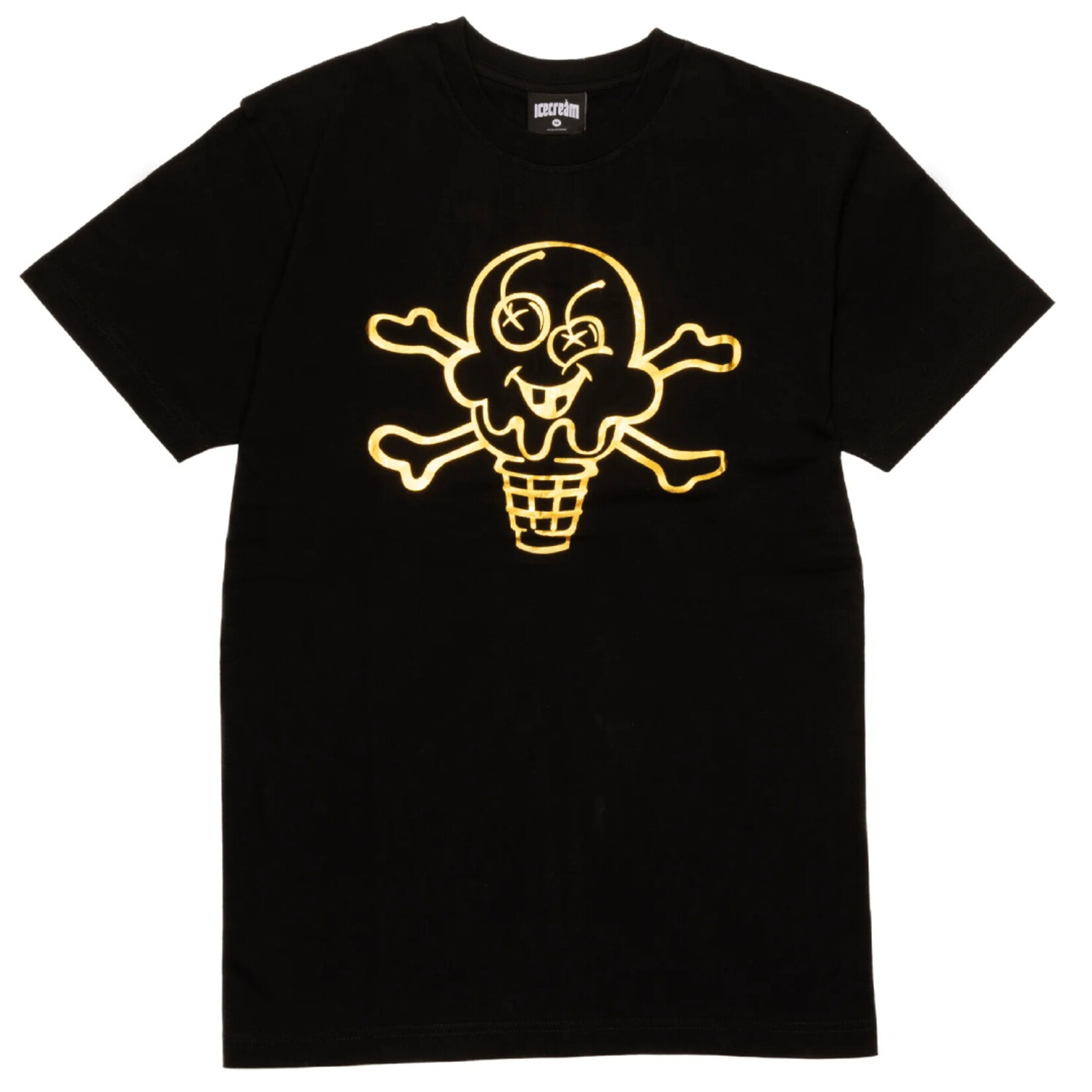 Ice Cream Ice Cream Metallic Tee Black