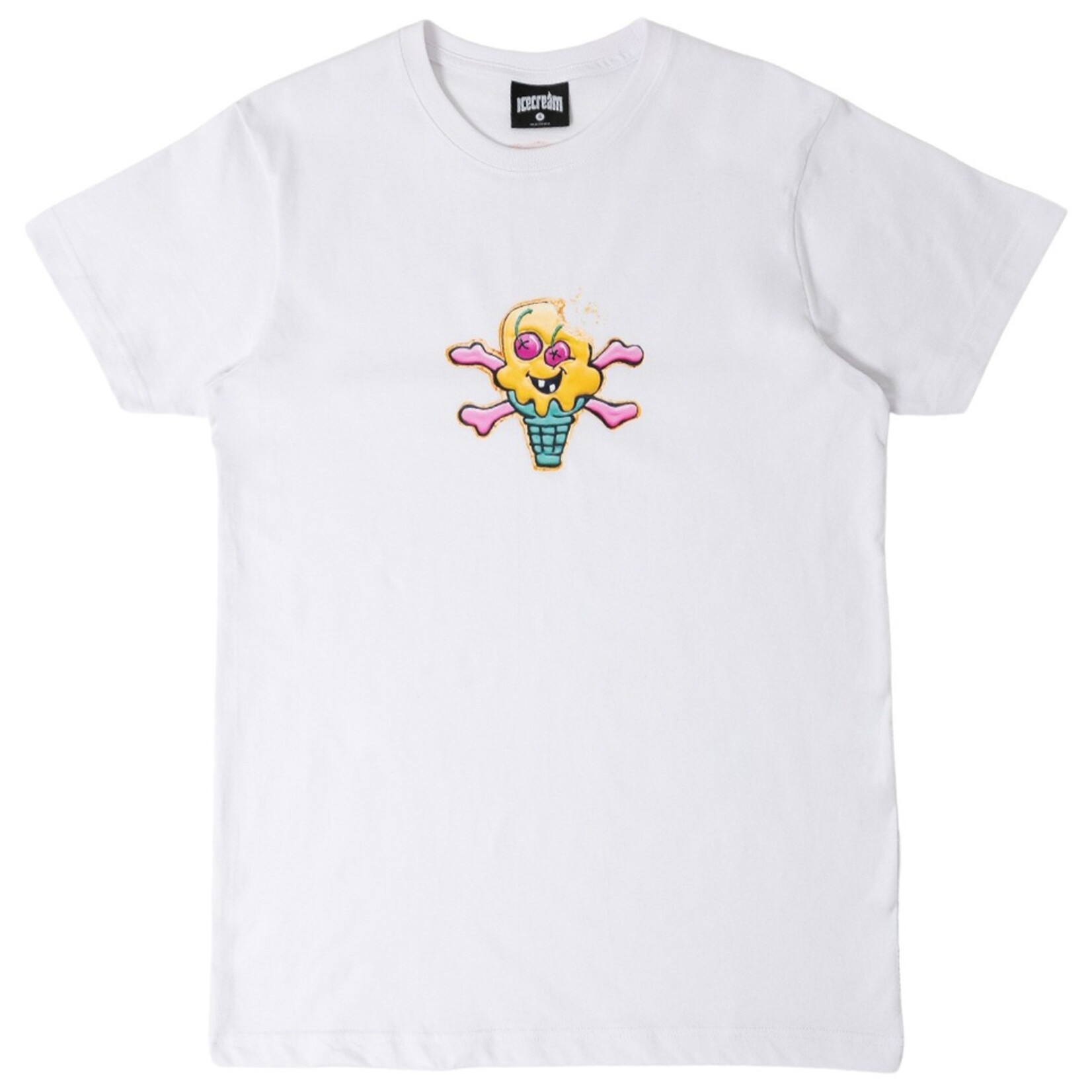 Ice Cream Ice Cream Cookie Tee White