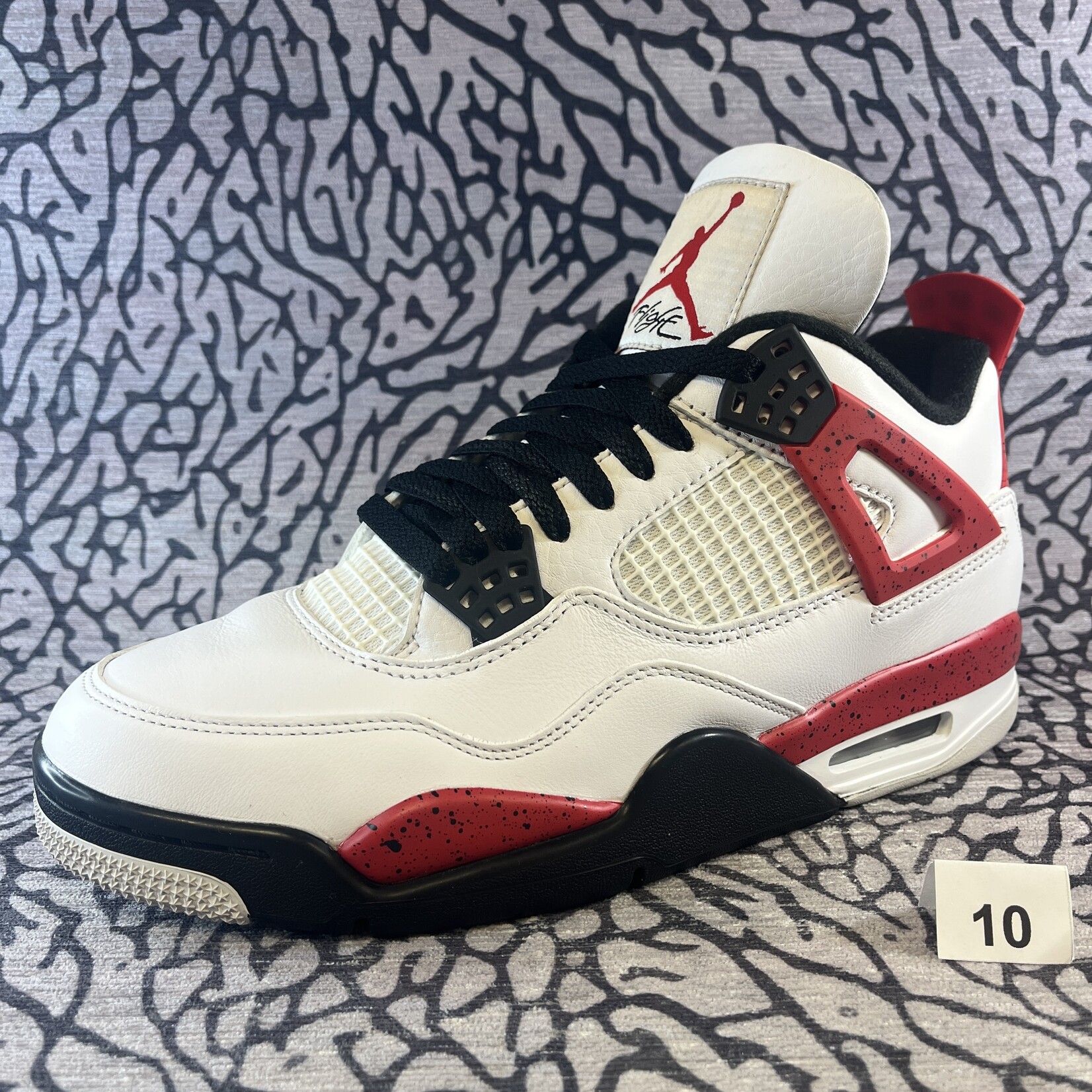 Jordan Pre-owned Air Jordan 4 Retro Red Cement