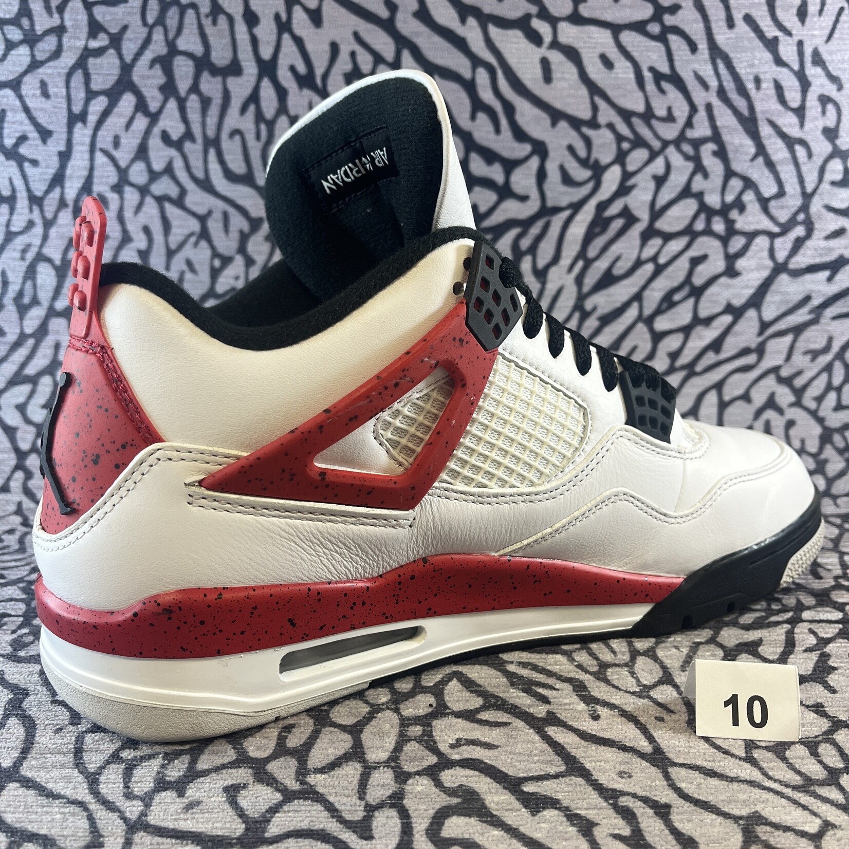 Jordan Pre-owned Air Jordan 4 Retro Red Cement