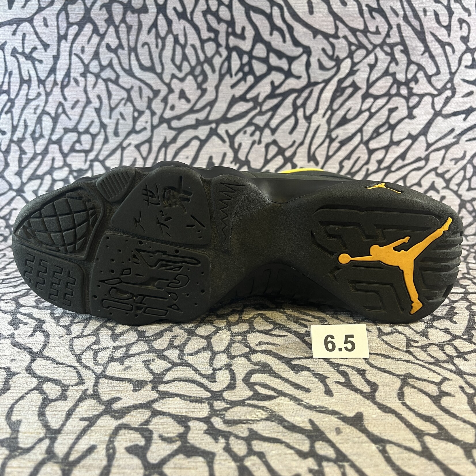 Jordan Pre-owned Air Jordan 9 Retro Dark Charcoal University Gold GS Rep Box