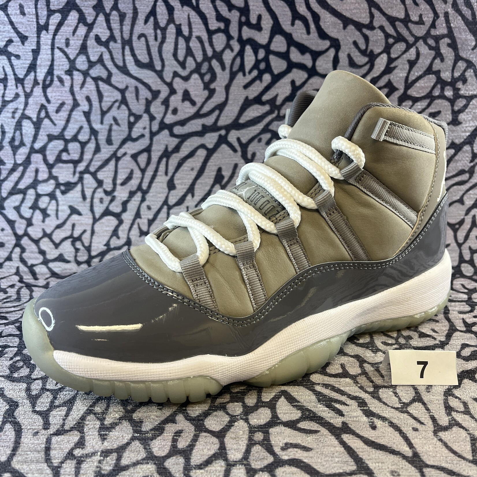 Jordan Pre-owned Air Jordan 11 Retro Cool Grey GS Rep Box