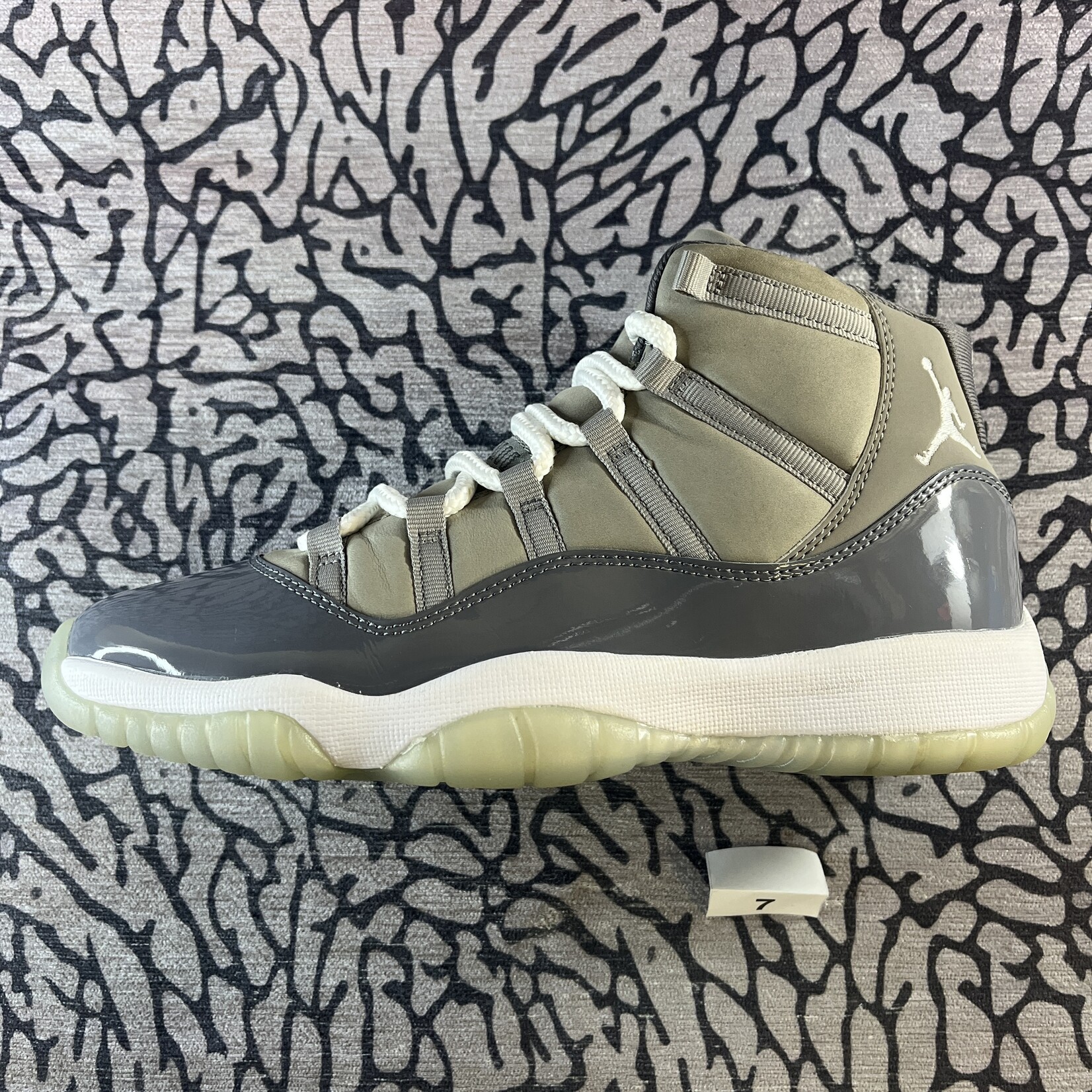 Jordan Pre-owned Air Jordan 11 Retro Cool Grey GS Rep Box