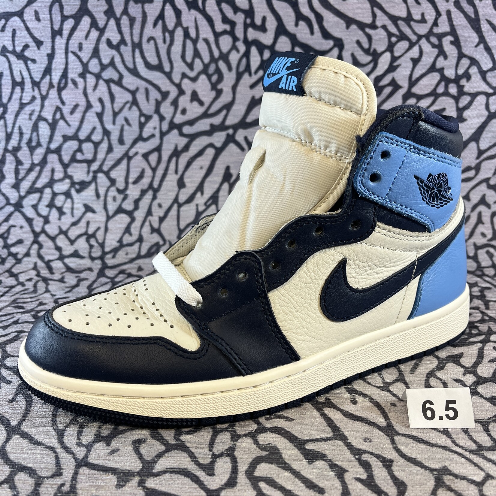 Jordan Pre-owned Air Jordan 1 Retro High Obsidian (GS) (Replacement Box)