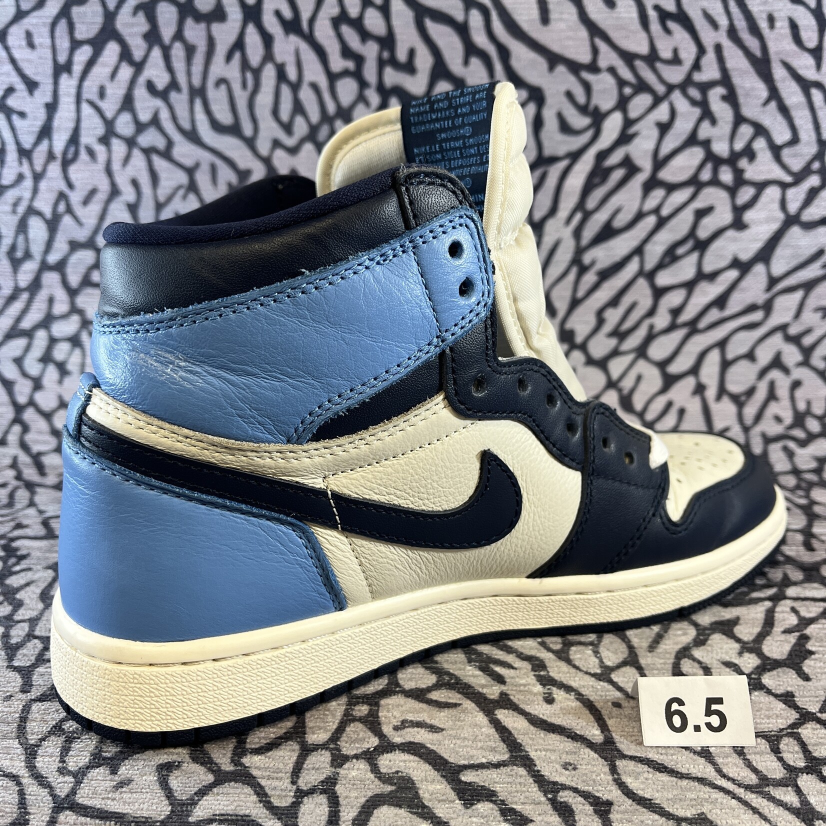Jordan Pre-owned Air Jordan 1 Retro High Obsidian (GS) (Replacement Box)