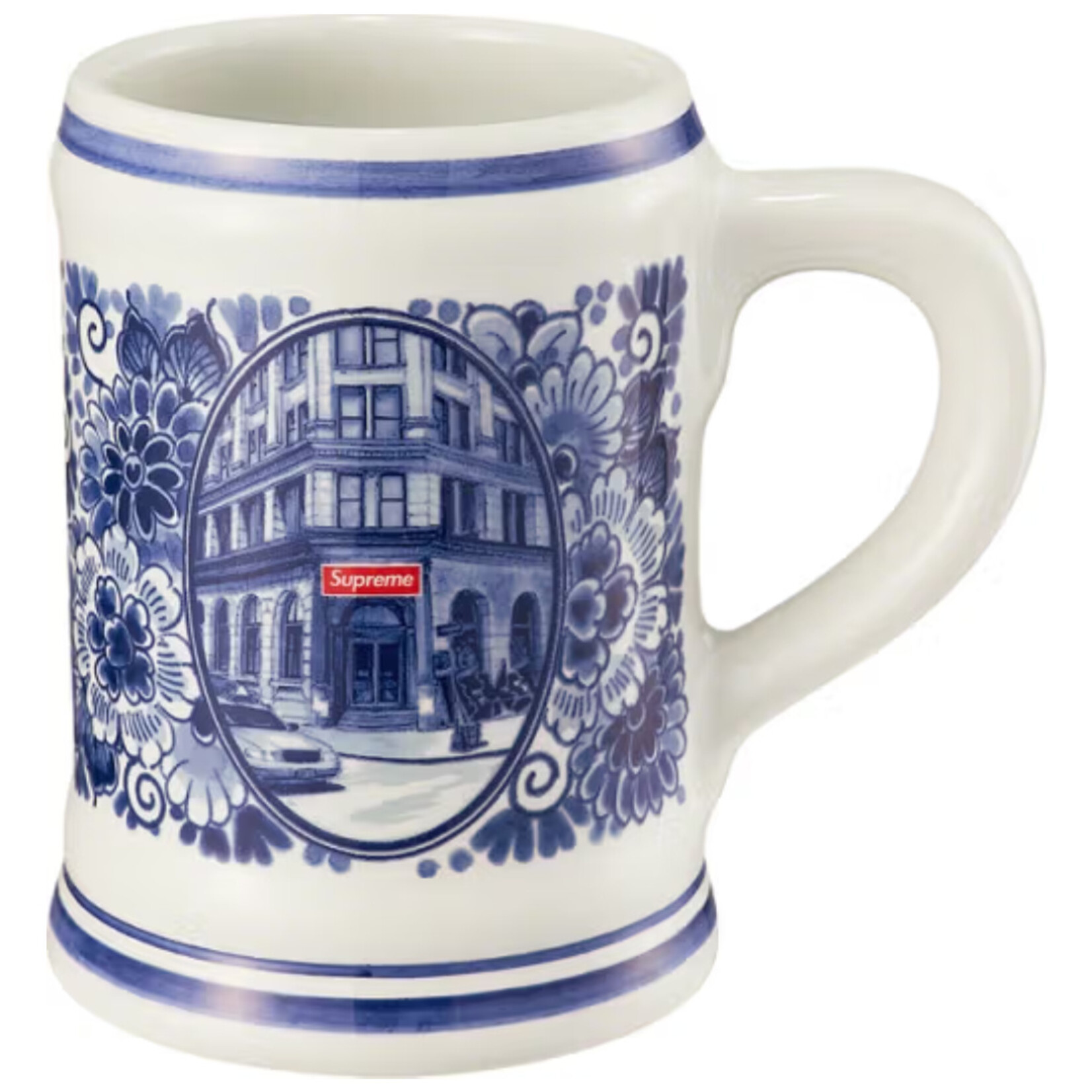 Supreme Supreme Royal Delft 190 Bowery Beer Mug