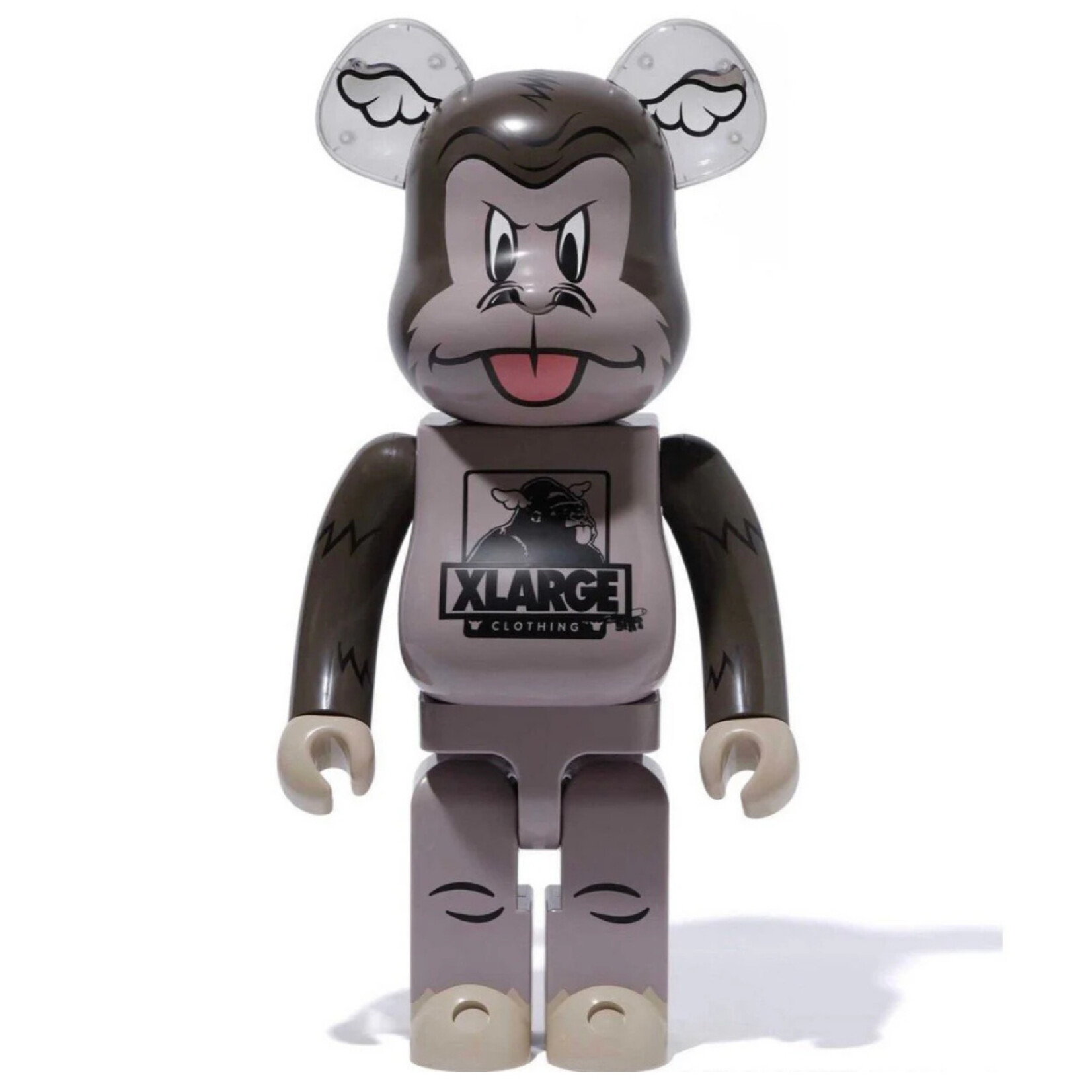 Bearbrick Bearbrick XLARGE x D*Face 100% & 400% Set Brown