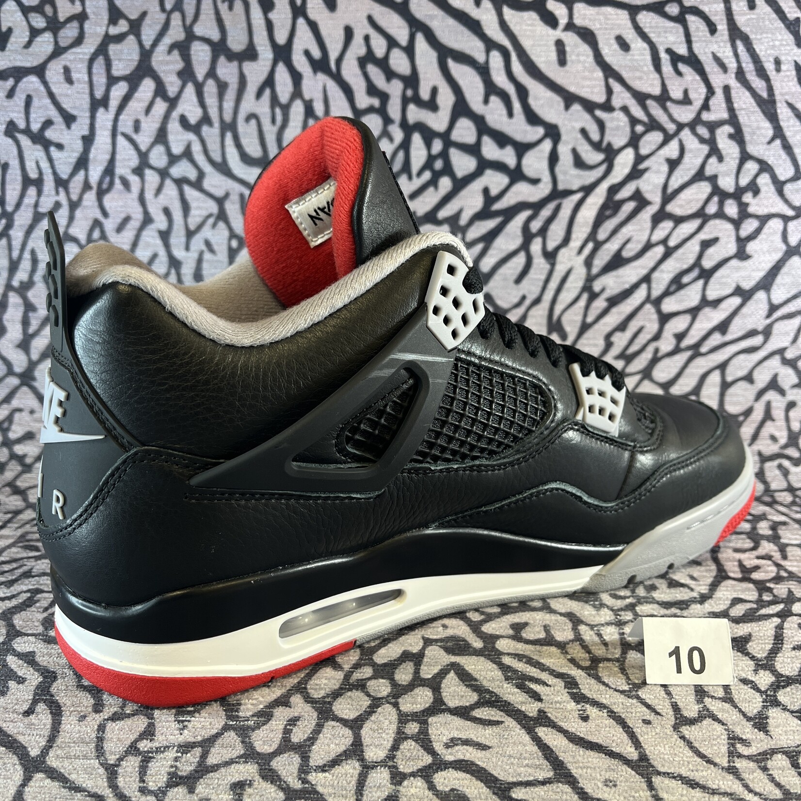 Jordan Pre-owned Air Jordan 4 Retro Bred Reimagined (Replacement Insoles)