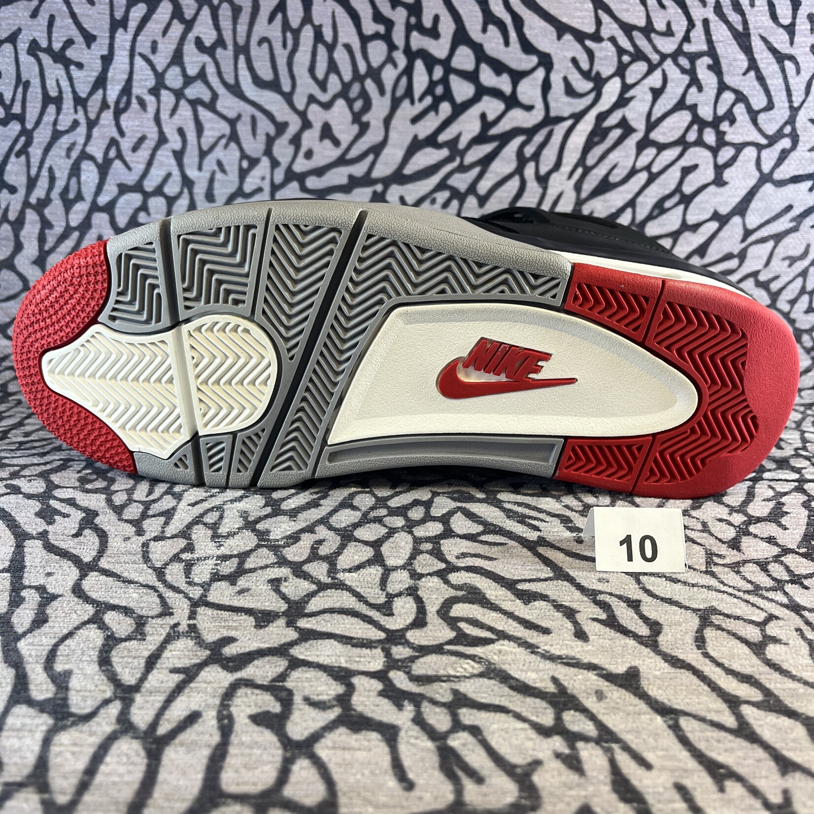 Jordan Pre-owned Air Jordan 4 Retro Bred Reimagined (Replacement Insoles)