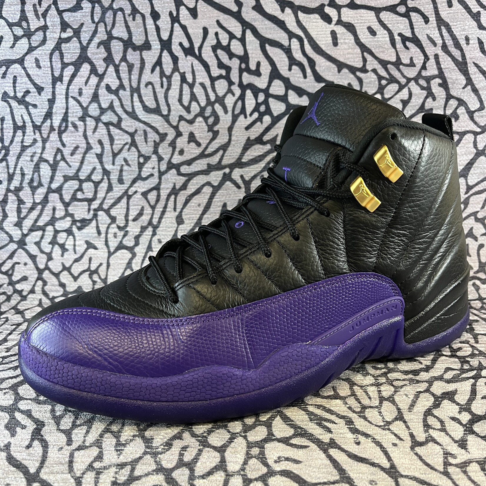 Jordan Pre-owned Air Jordan 12 Retro Field Purple
