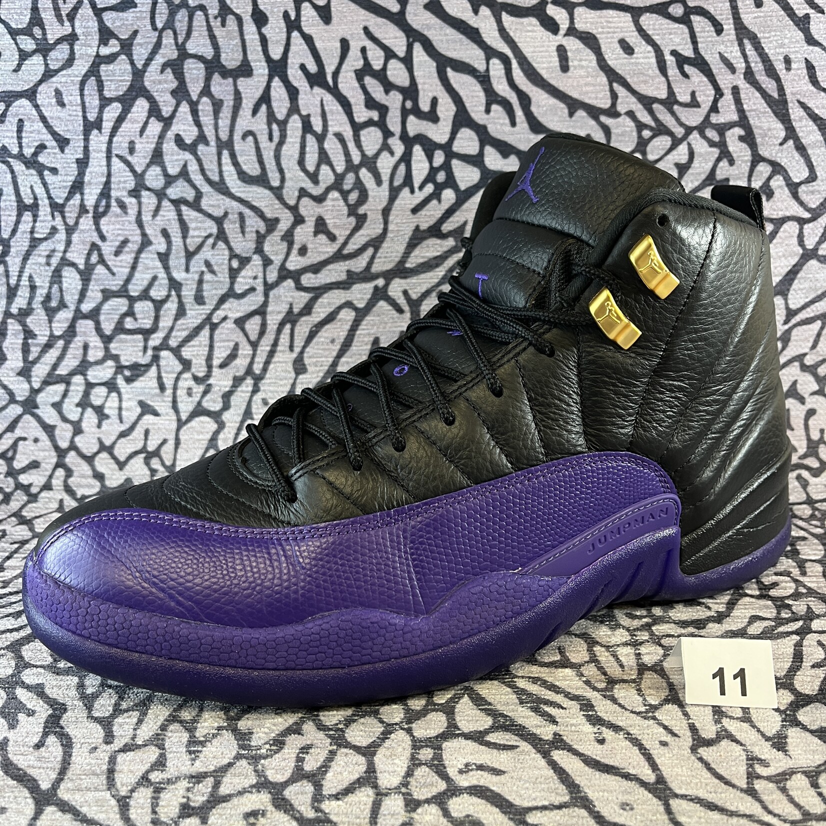 Jordan Pre-owned Air Jordan 12 Retro Field Purple