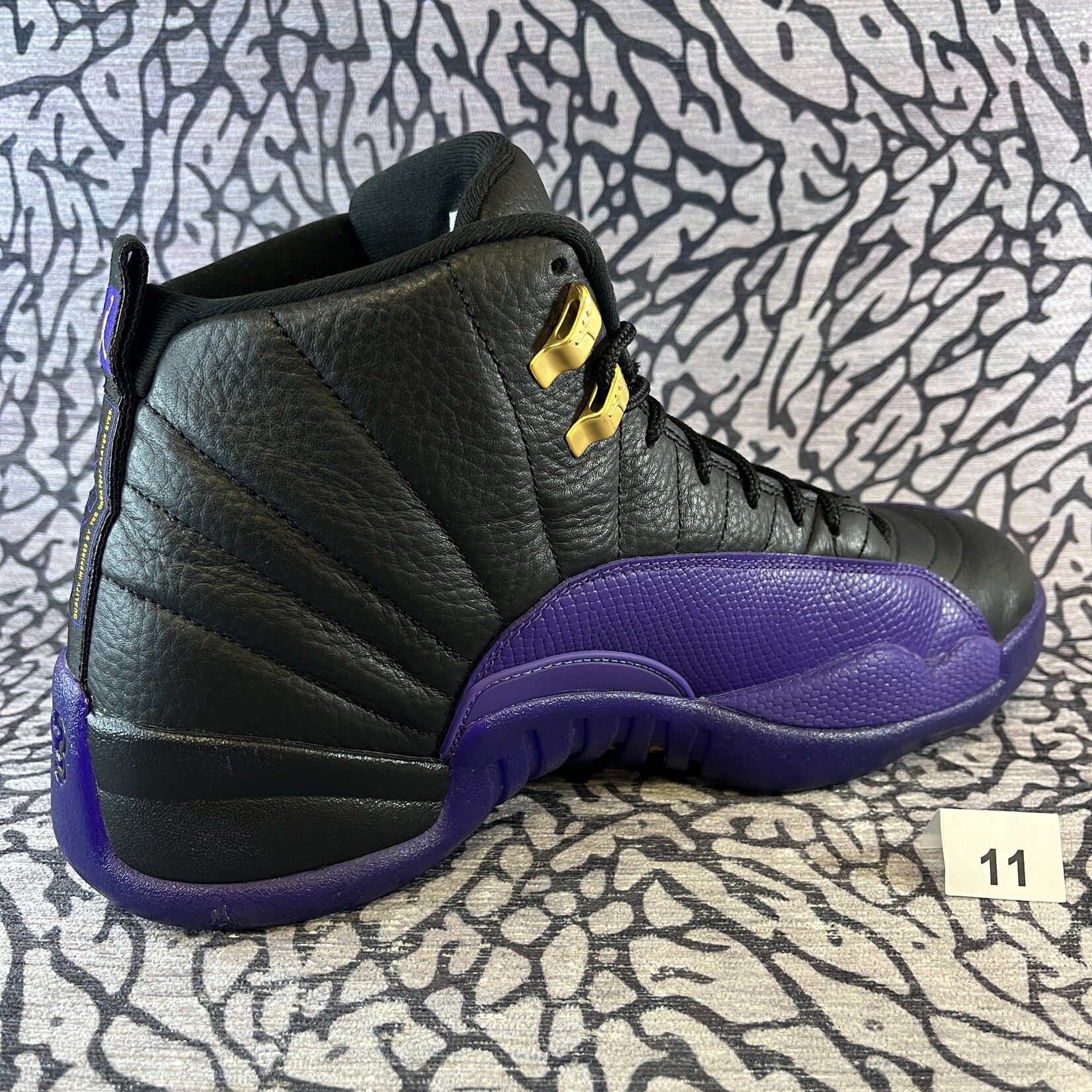Jordan Pre-owned Air Jordan 12 Retro Field Purple