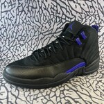 Jordan Pre-owned Air Jordan 12 Retro Black Dark Concord