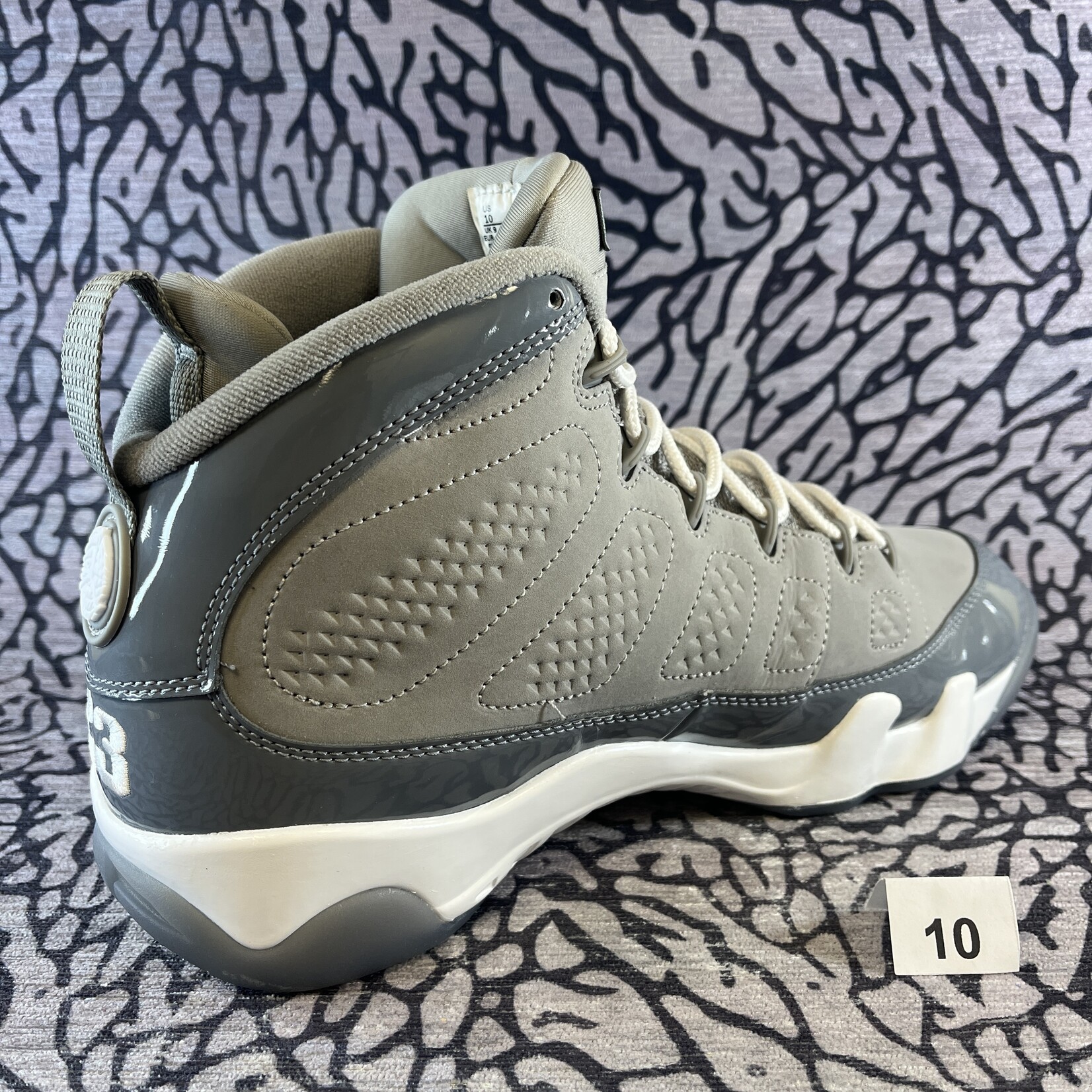 Jordan Pre-owned Air Jordan 9 Retro Cool Grey