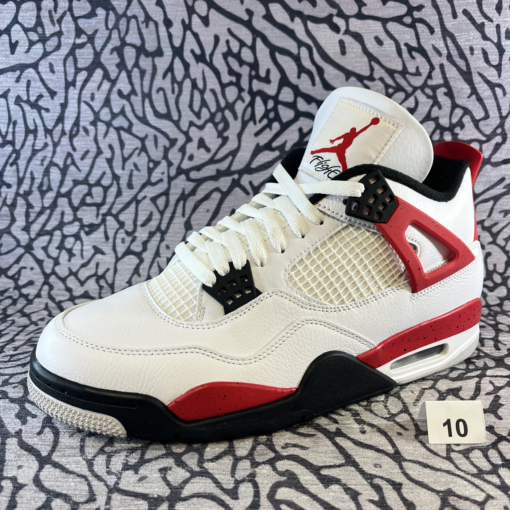 Jordan Pre-owned Air Jordan 4 Retro Red Cement