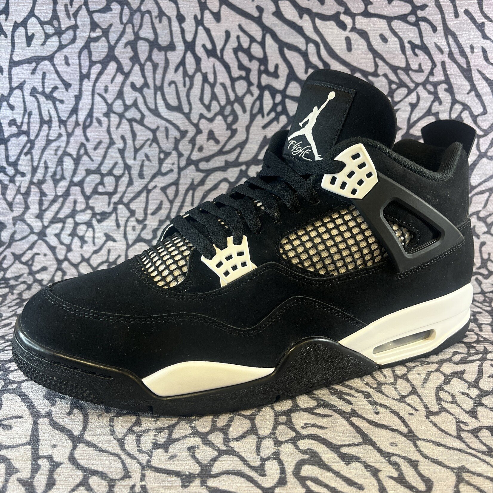 Jordan Pre-owned Air Jordan 4 Retro White Thunder (Damaged Box)