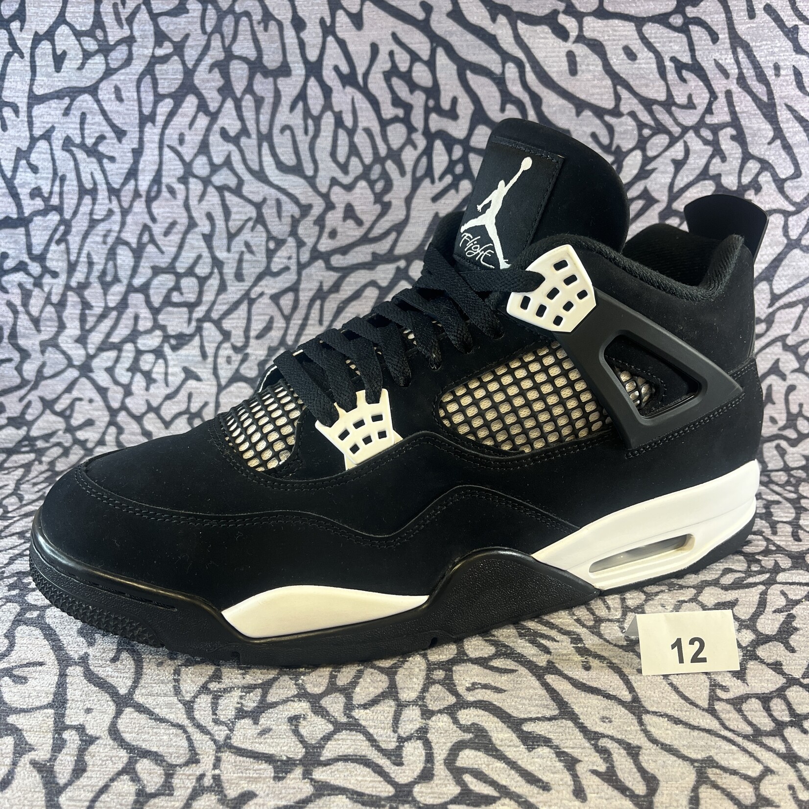 Jordan Pre-owned Air Jordan 4 Retro White Thunder (Damaged Box)