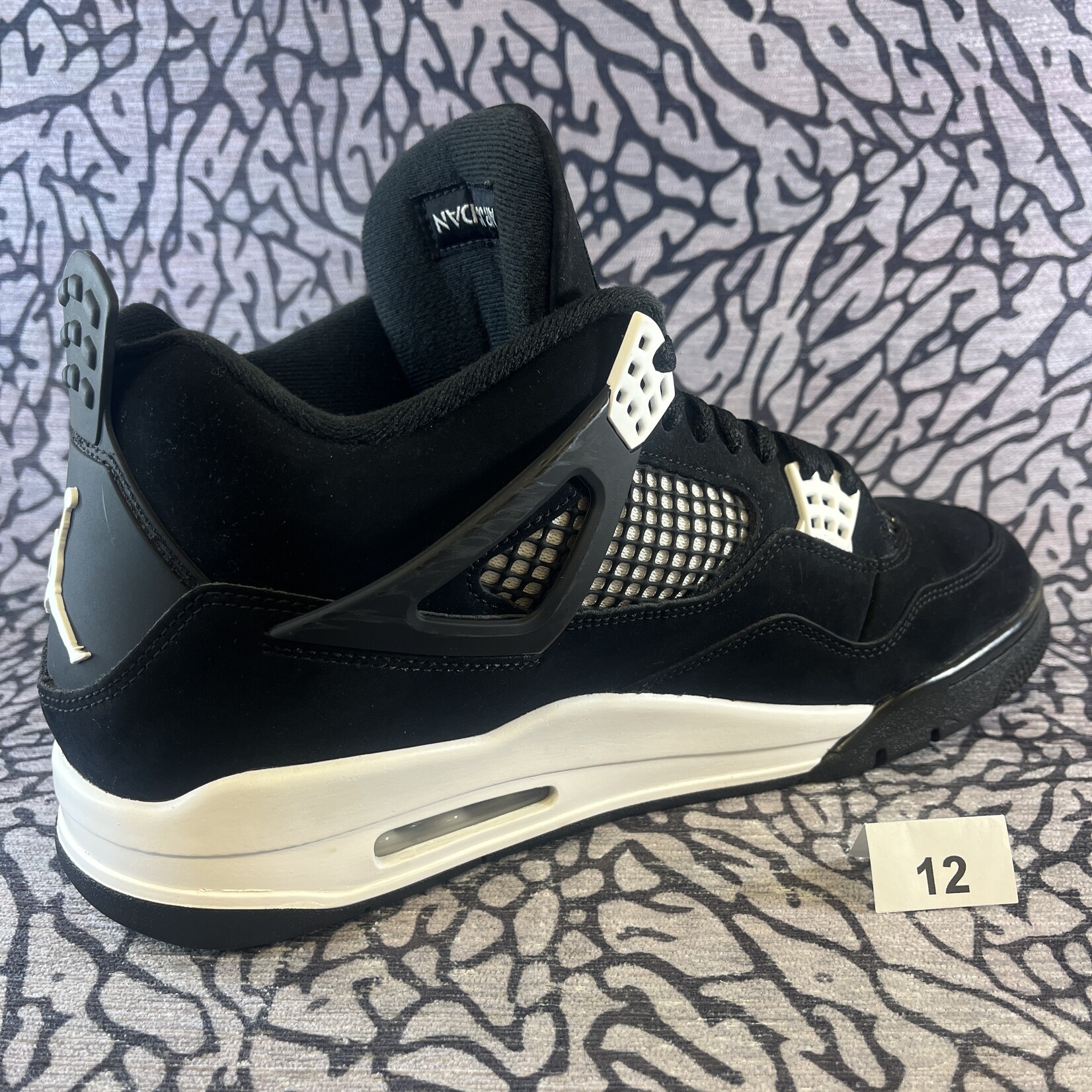 Jordan Pre-owned Air Jordan 4 Retro White Thunder (Damaged Box)