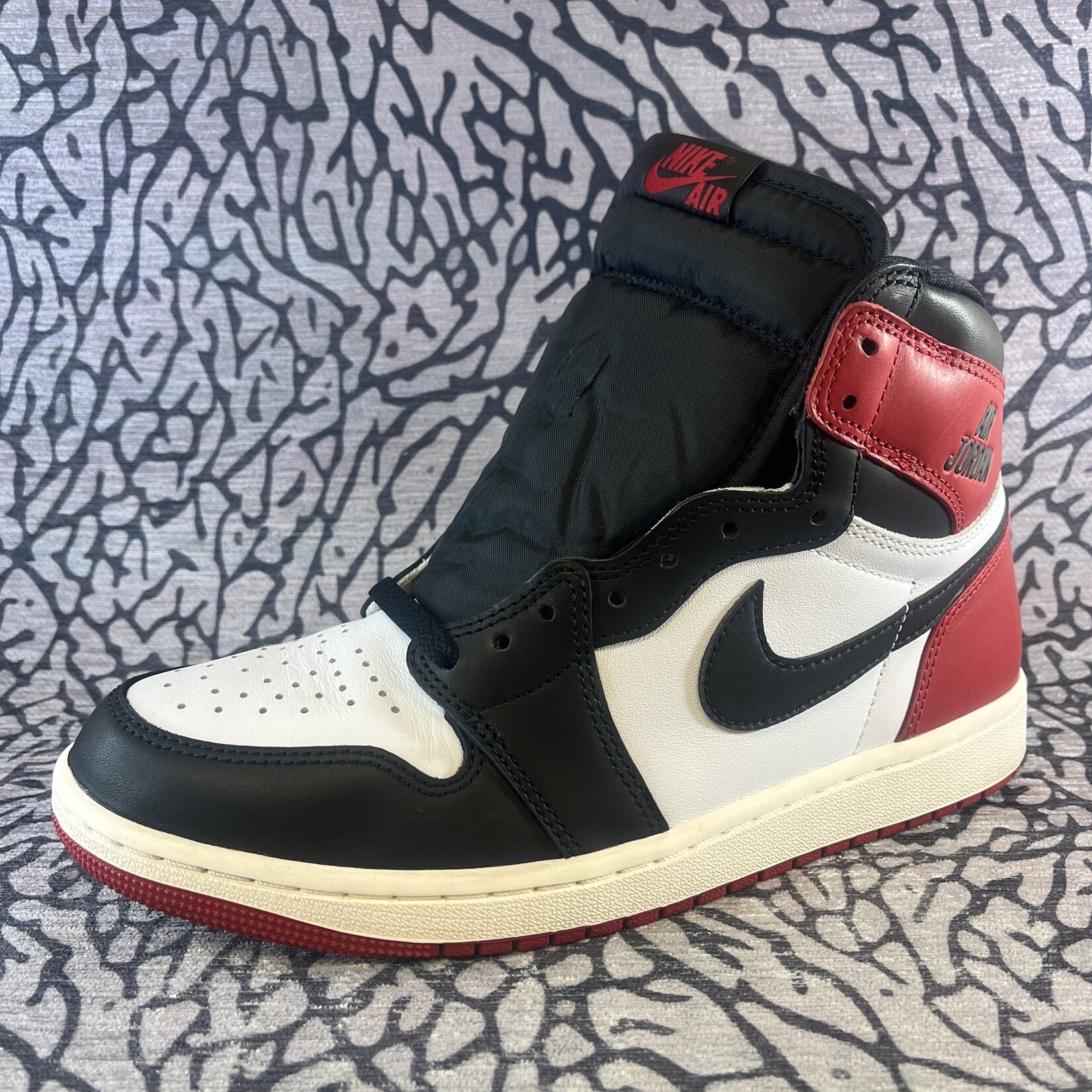 Jordan Pre-owned Air Jordan 1 Retro High OG Black Toe Reimagined