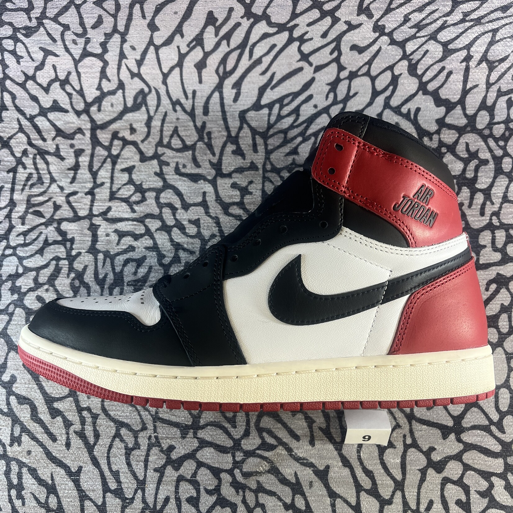 Jordan Pre-owned Air Jordan 1 Retro High OG Black Toe Reimagined