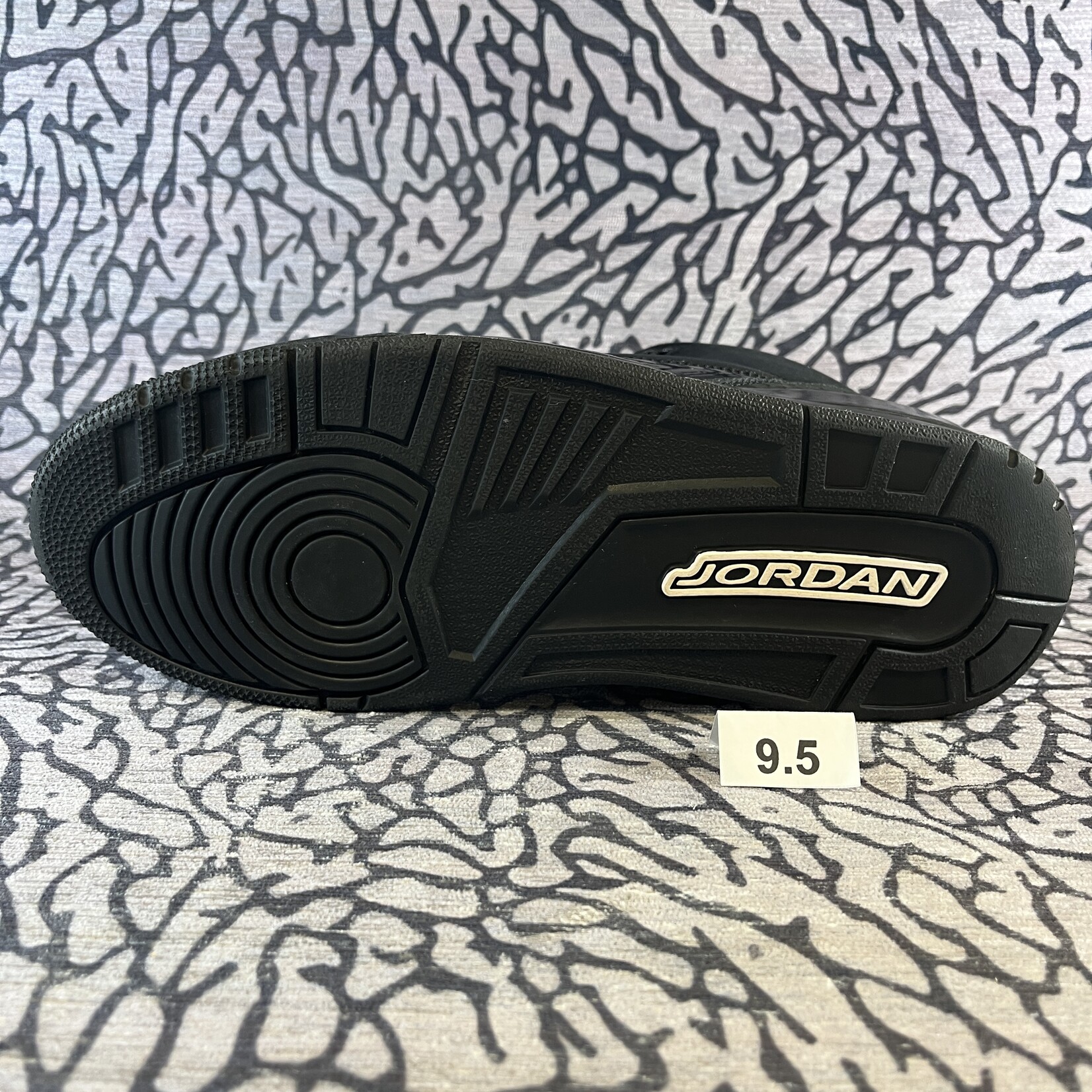 Jordan Pre-owned Air Jordan 3 Retro Black Cat (Replacement Box)