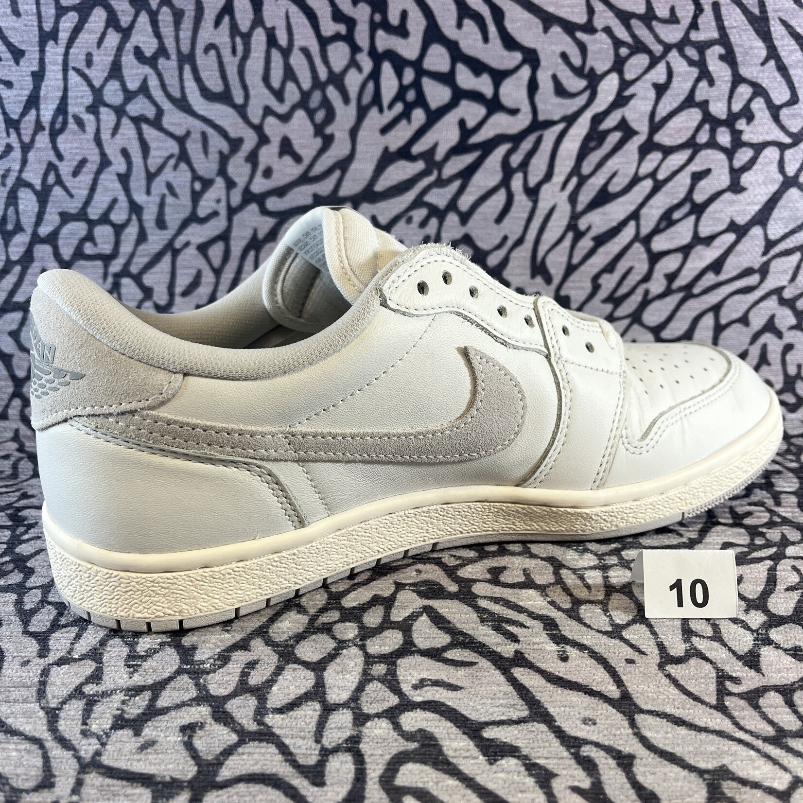 Jordan Pre-owned Air Jordan 1 Retro Low '85 Neutral Grey