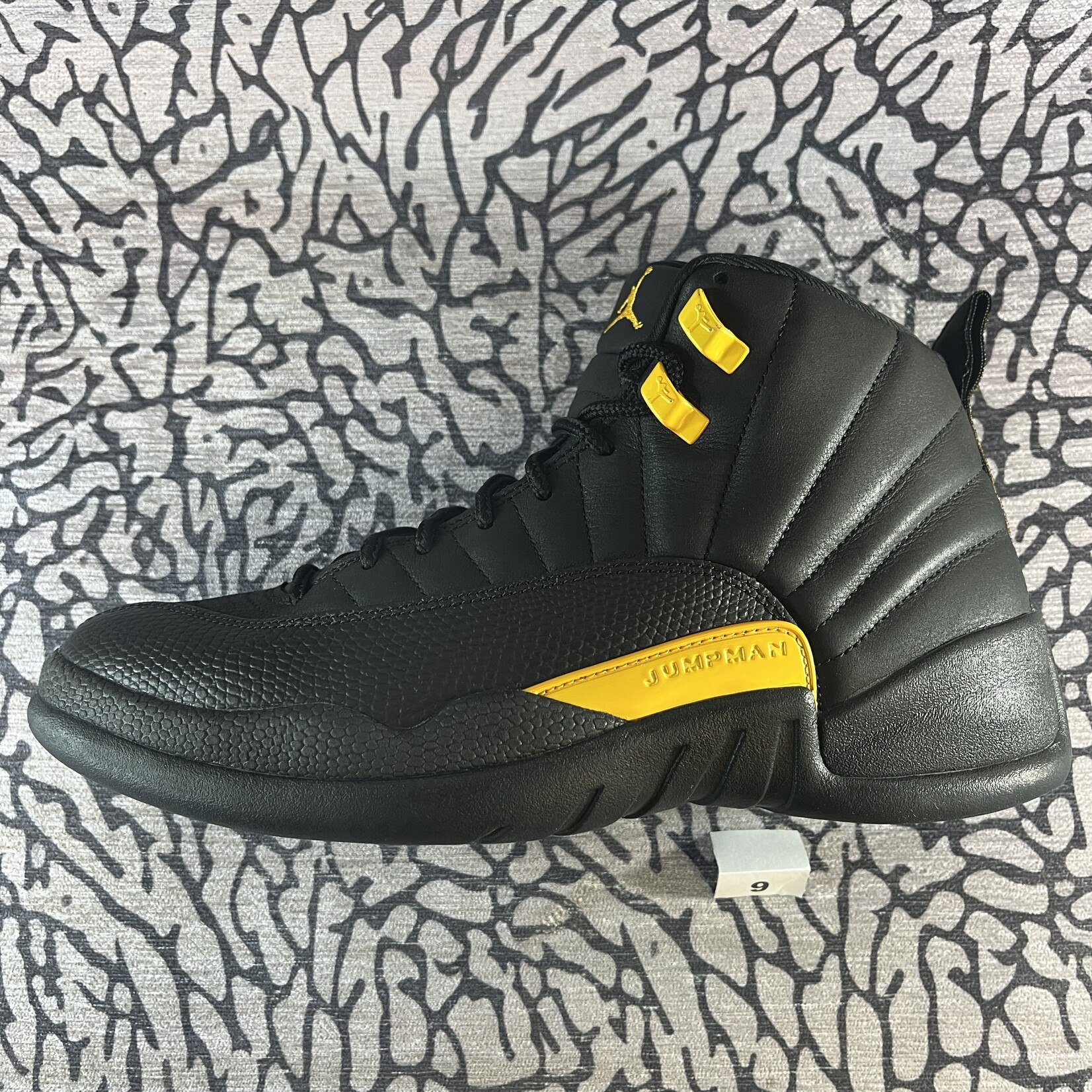 Jordan Pre-owned Air Jordan 12 Retro Black Taxi (Replacement Box)
