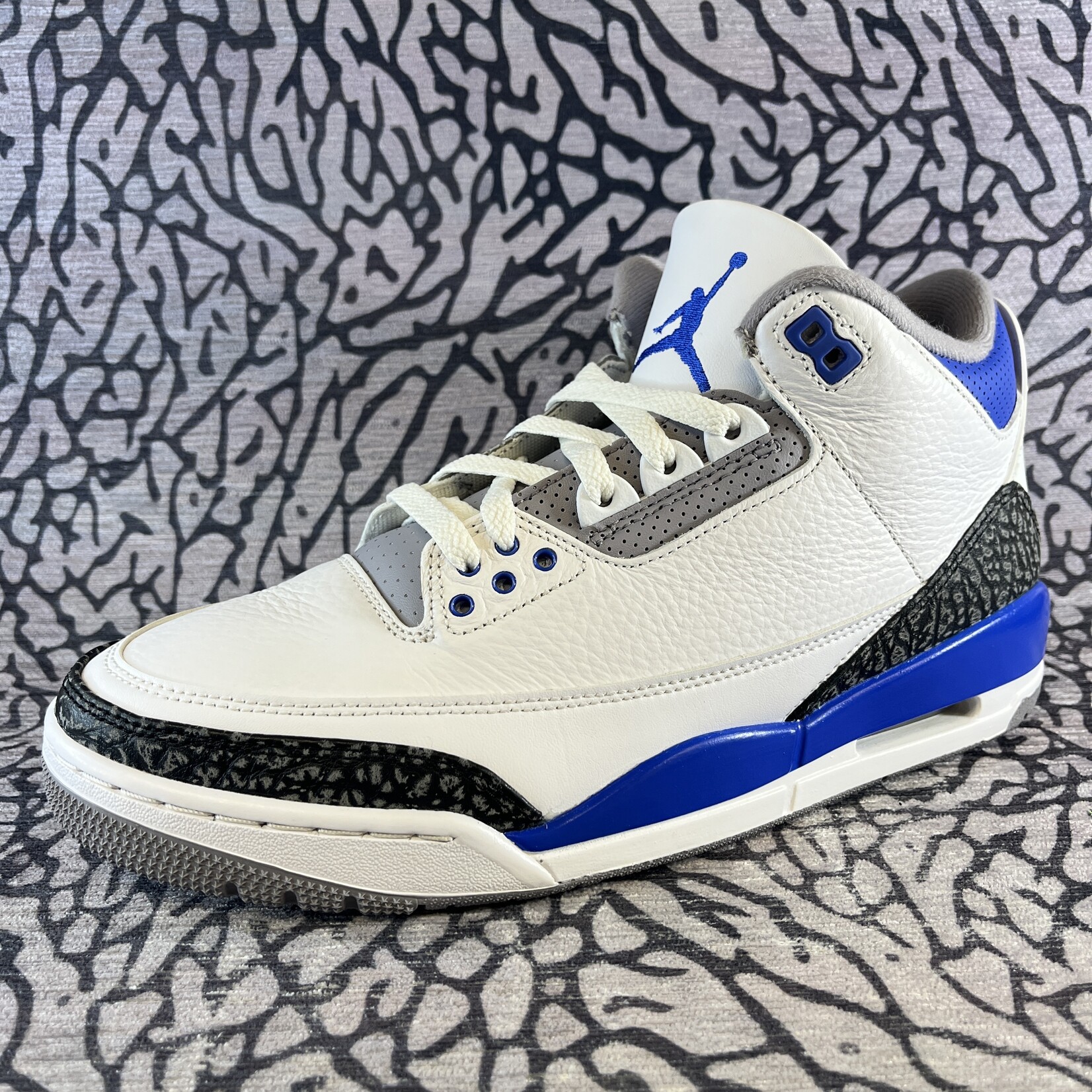Jordan Pre-owned Air Jordan 3 Retro Racer Blue
